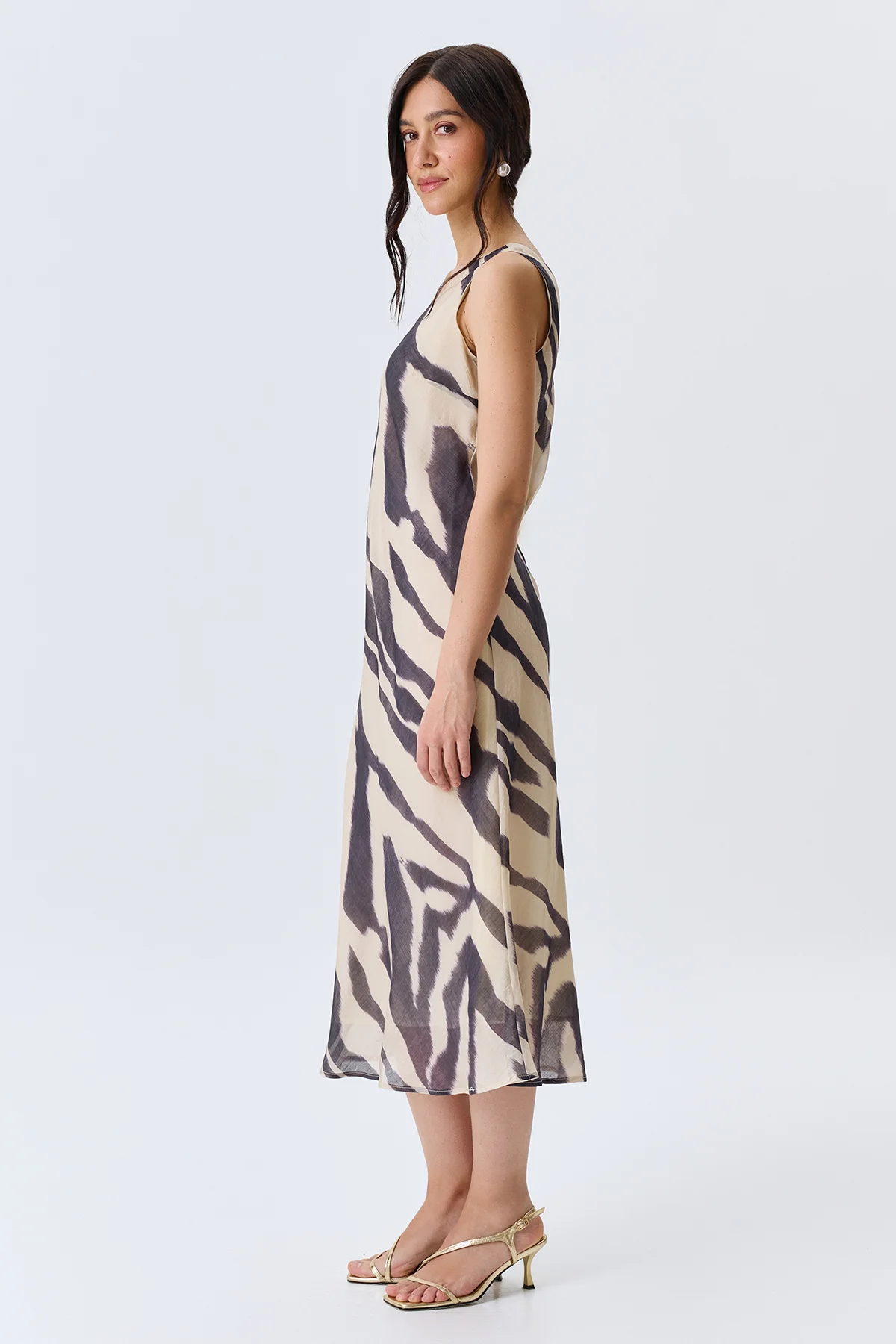 Платье-макси из тенселя, 50