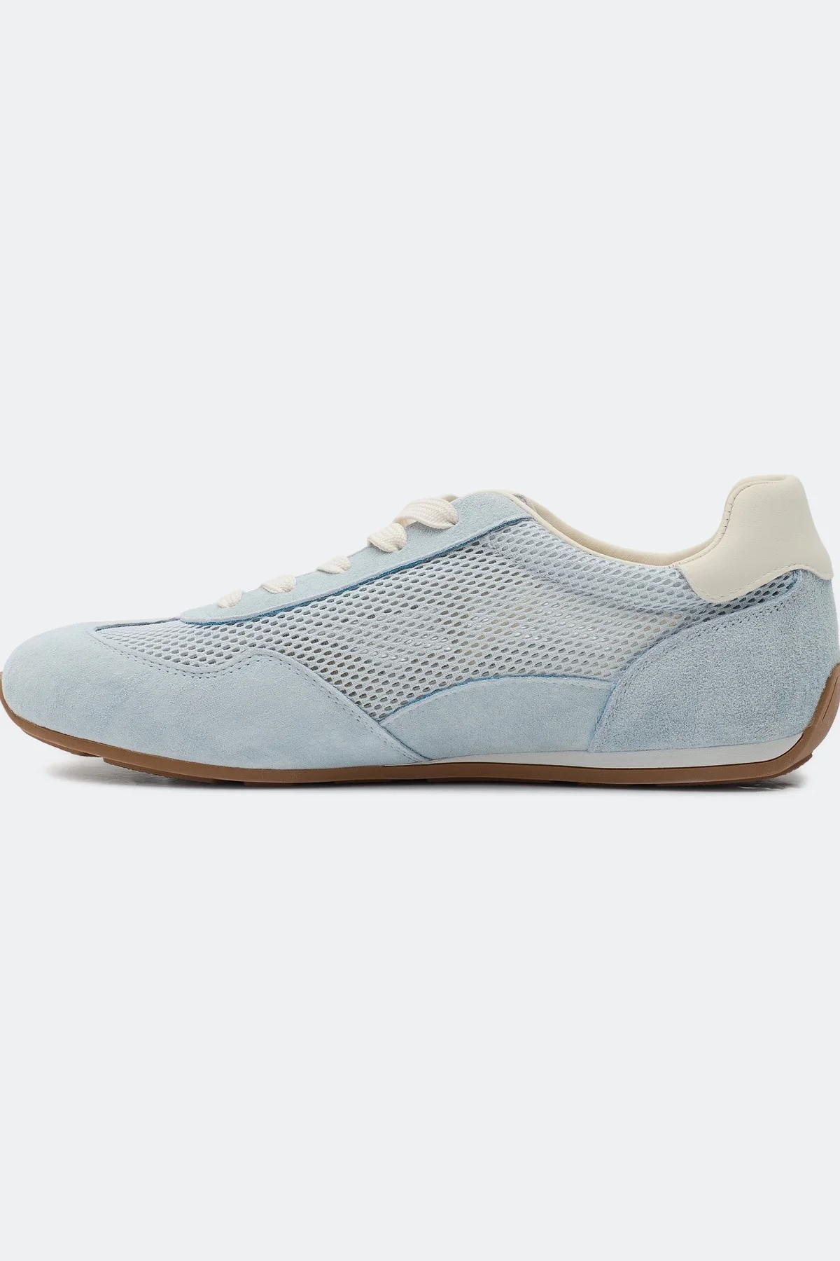 Комбинированные кеды из натуральной замши, 36