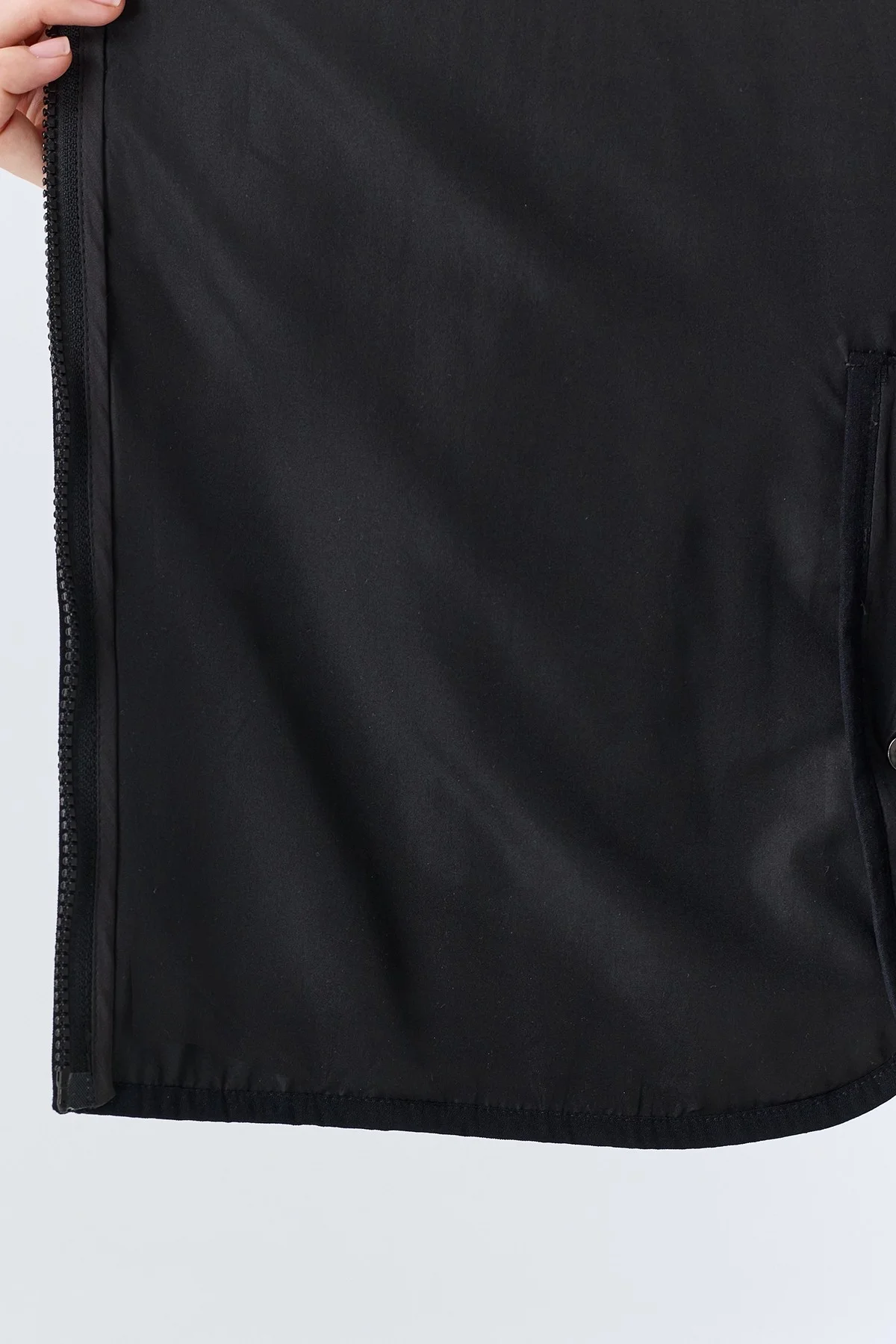 Бомбер с вертикальной стежкой, 44