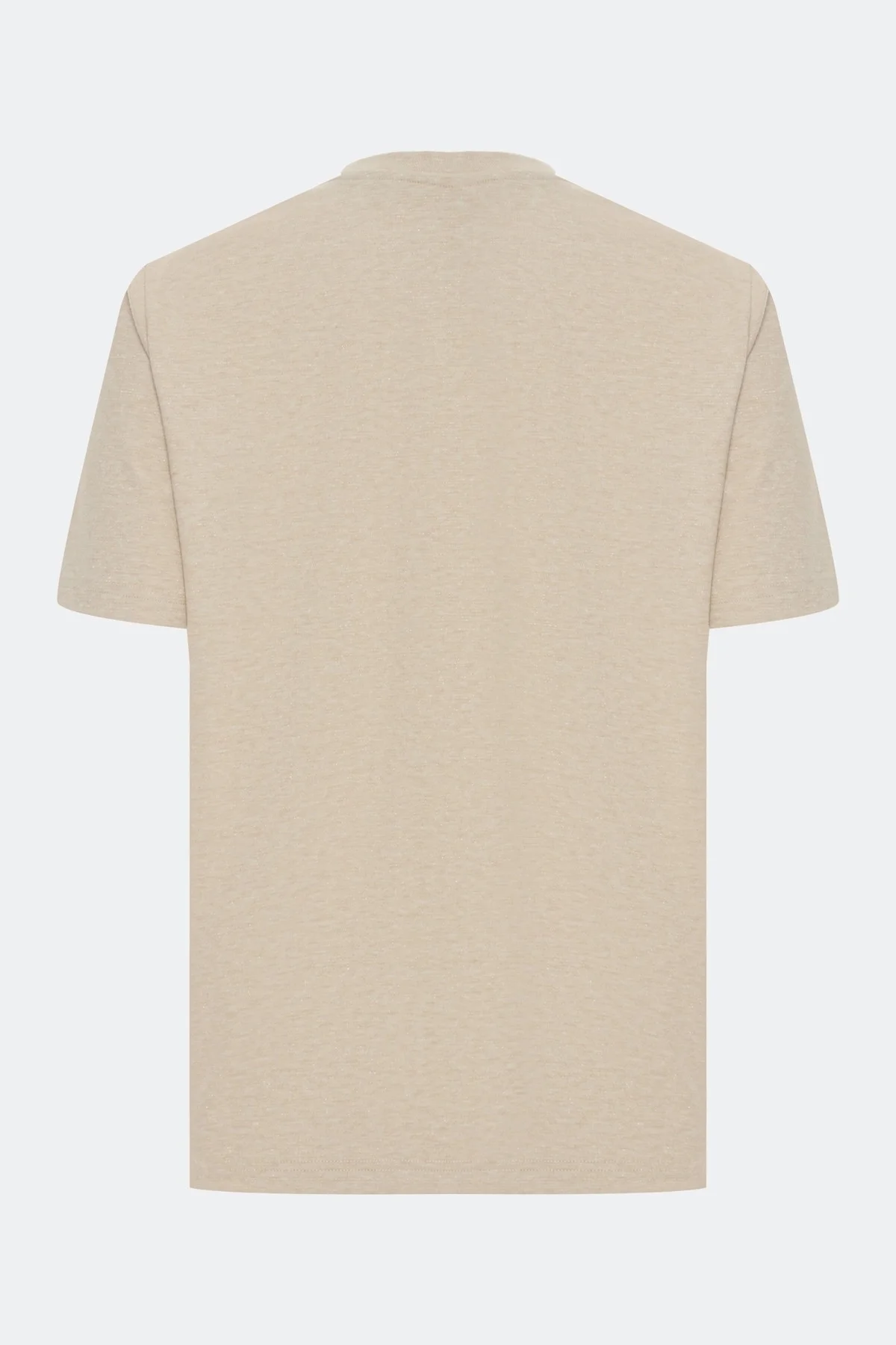 Меланжевая футболка из смесовой вискозы, 40