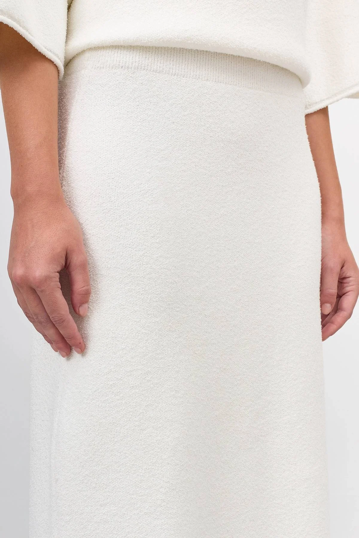 Юбка-миди из текстурной пряжи, 42