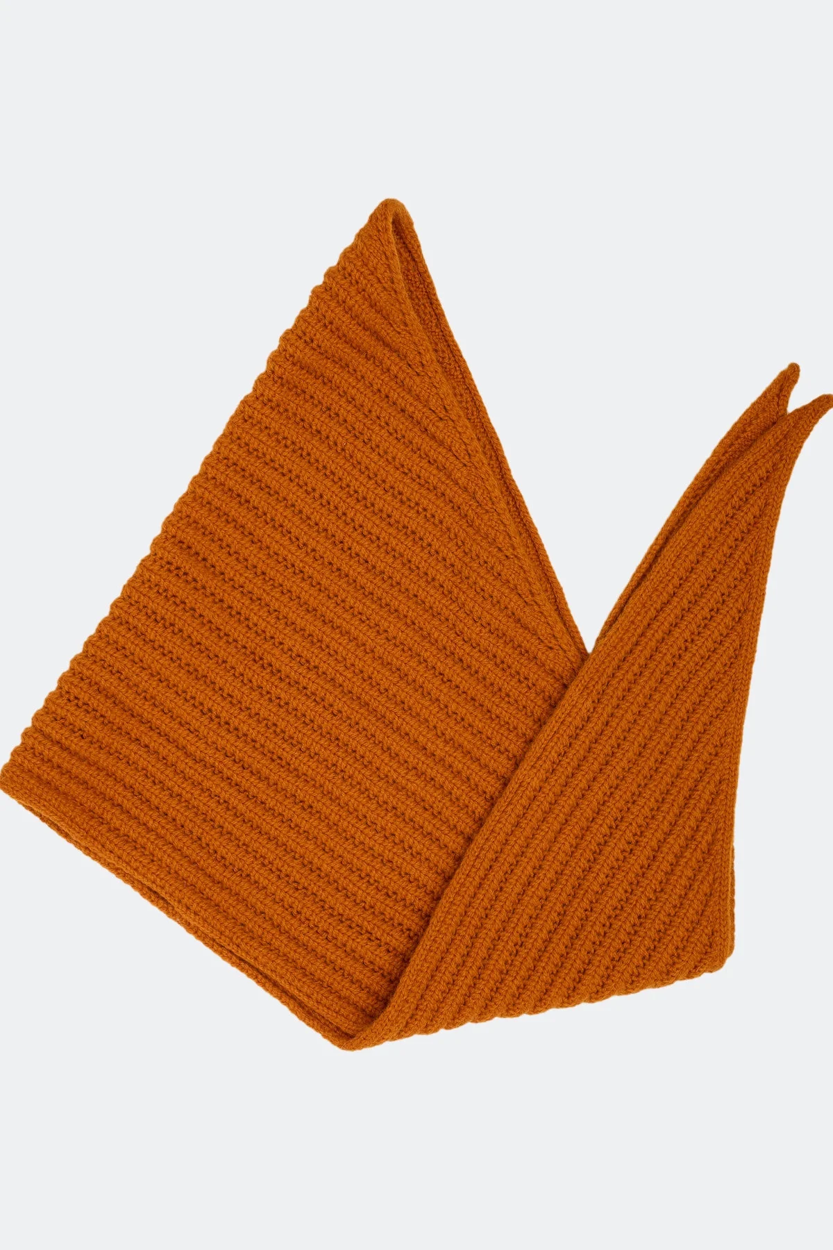 Косынка рыжая из 100% шерсти, one