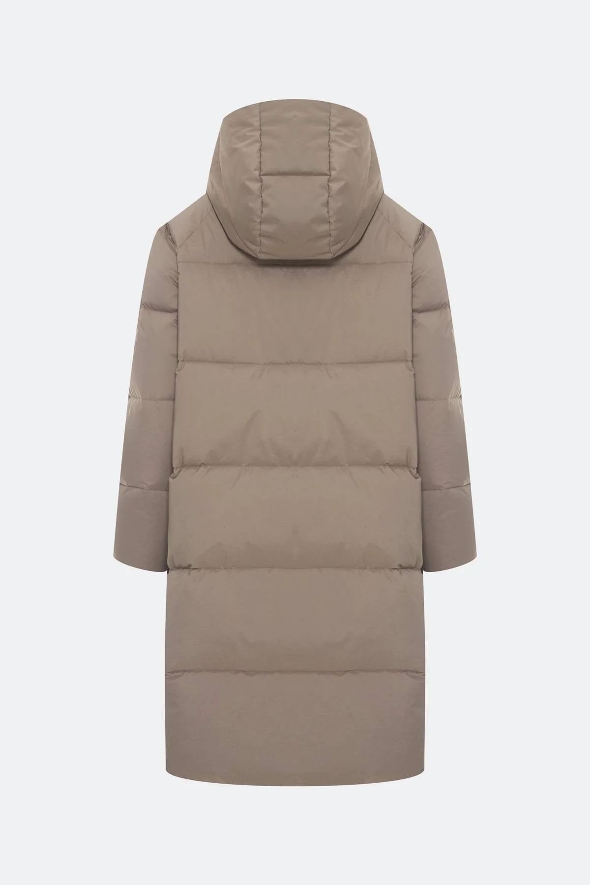 Теплое пальто с квадратной стежкой, 52