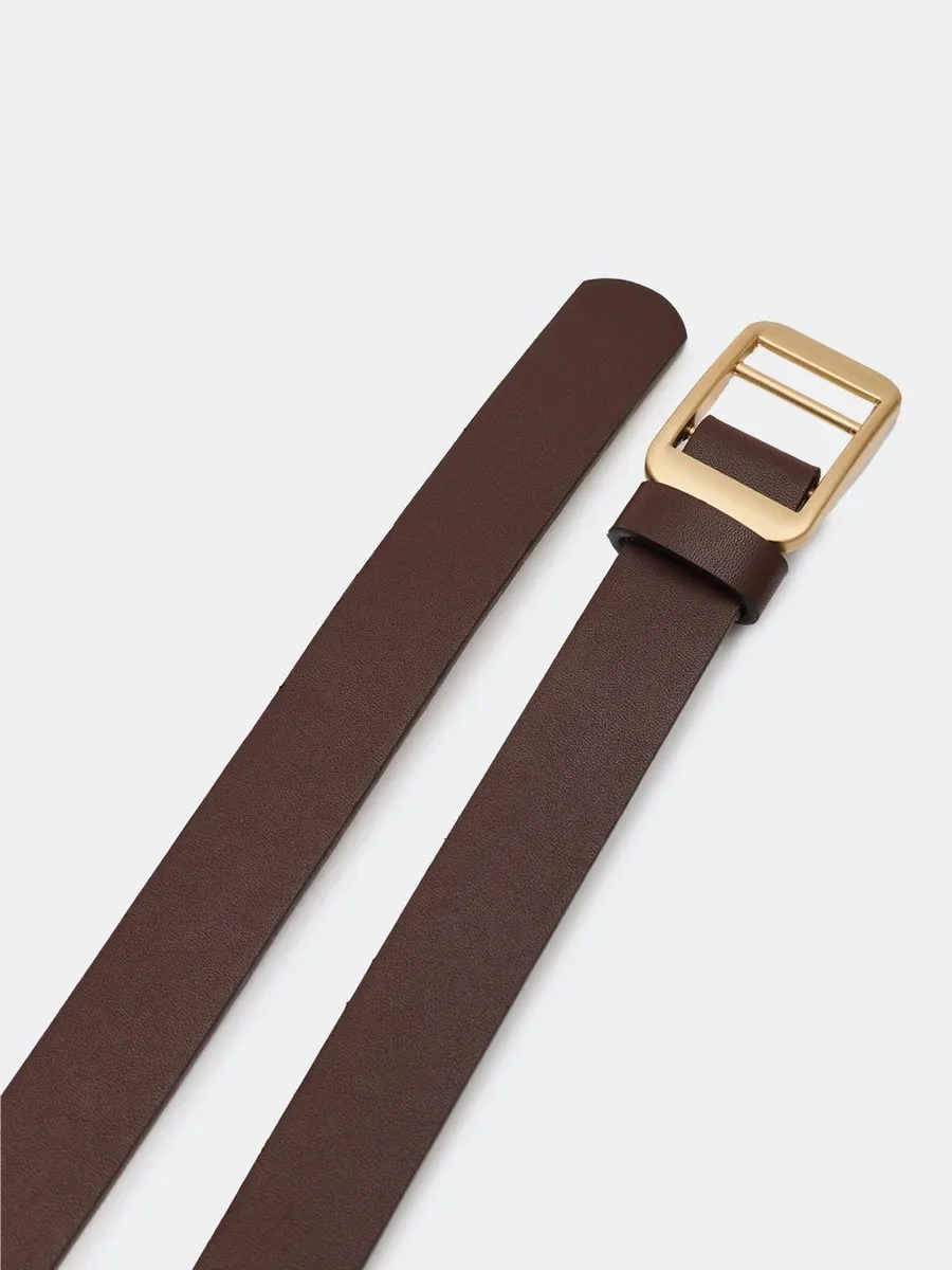 Ремень тонкий для платьев на талию, One