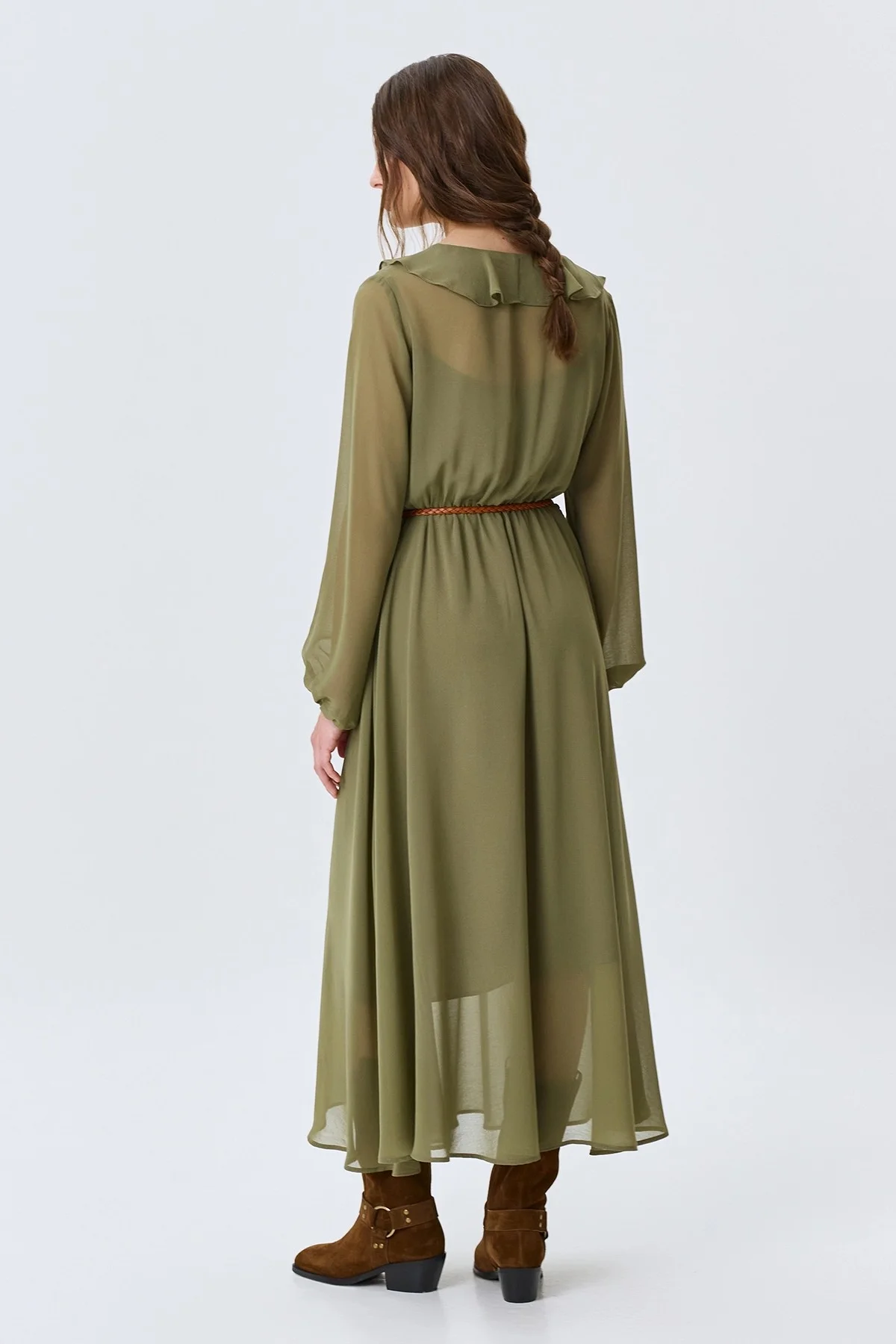 Романтичное платье в стиле "Бохо", 44