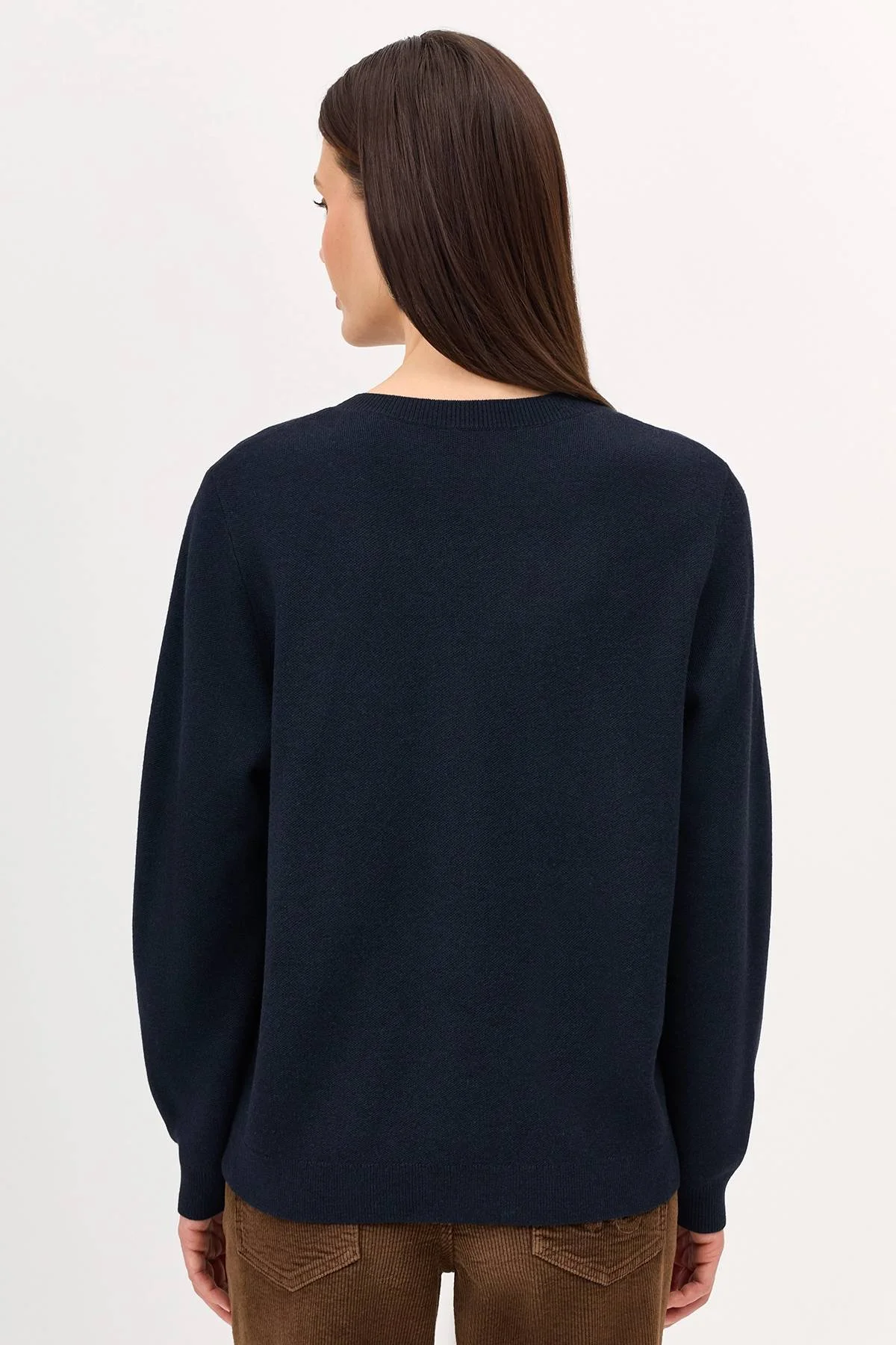 Кардиган с контрастными строчками, 34