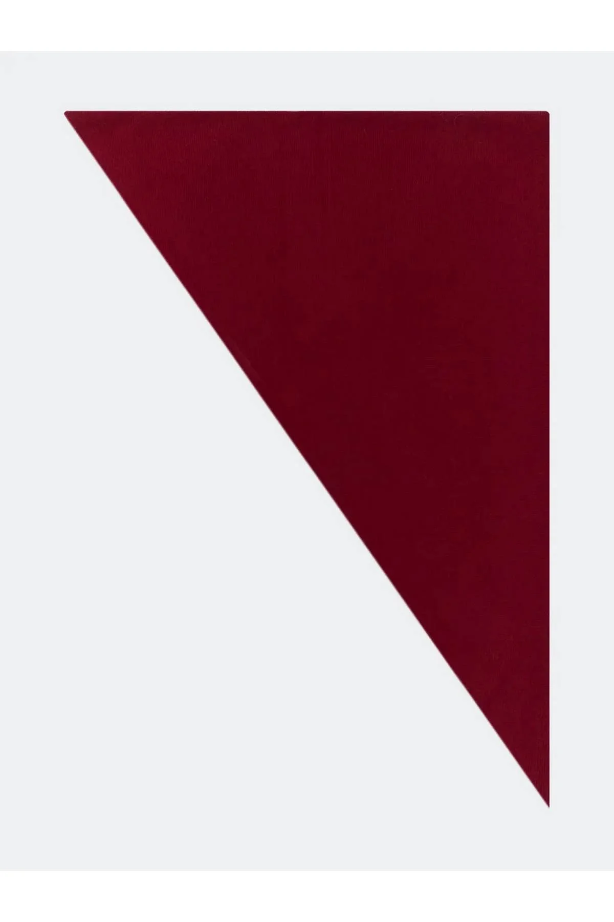 Косынка бордовая, One