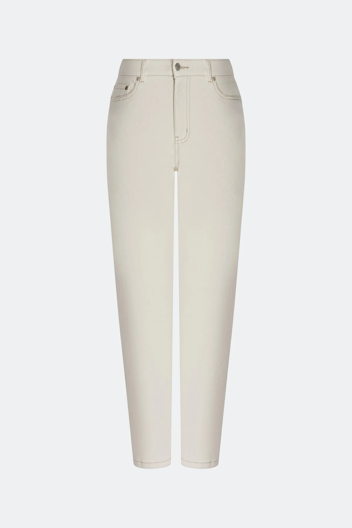 Бежевые джинсы Slim fit, 34