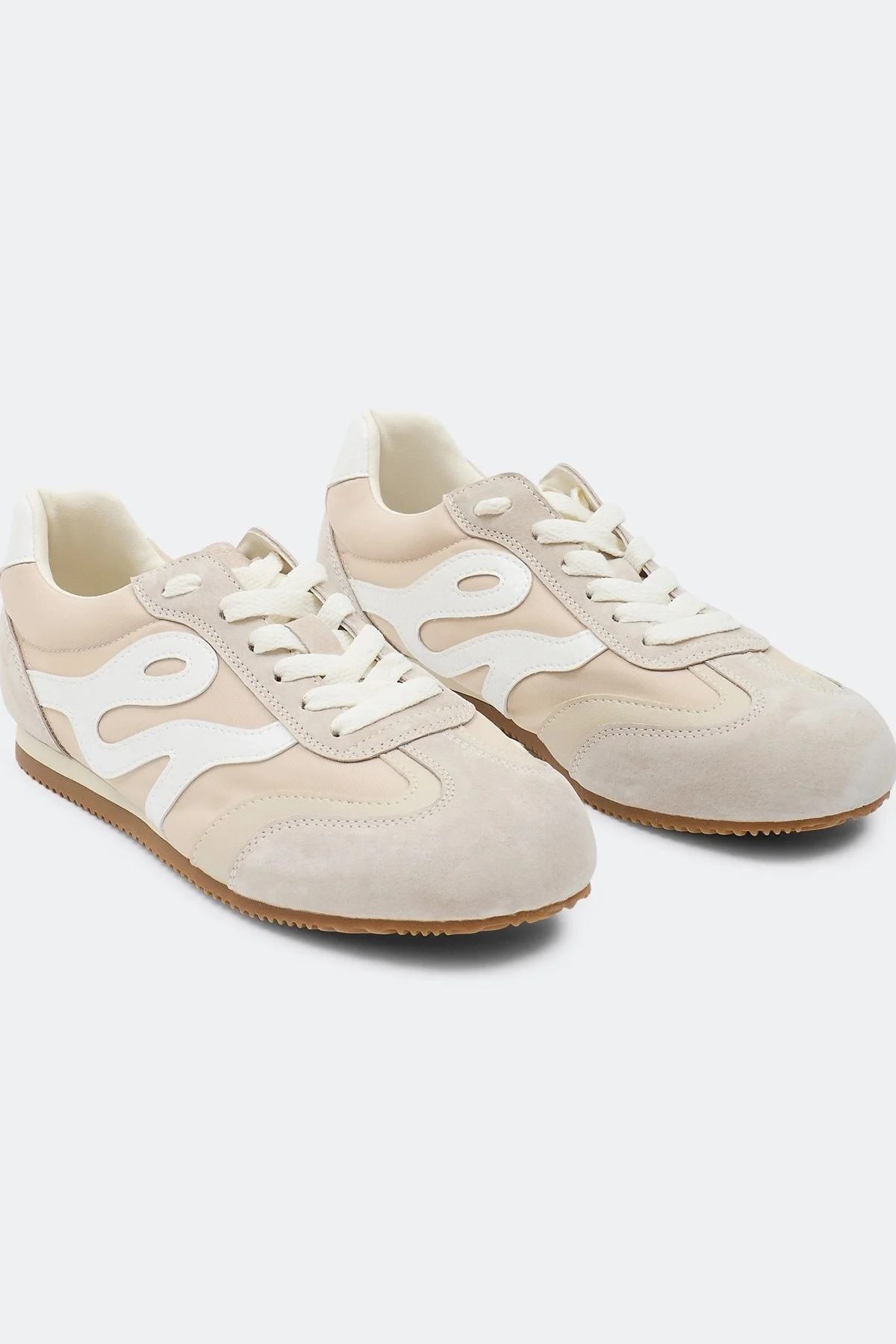 Кроссовки из натуральной замши, 36