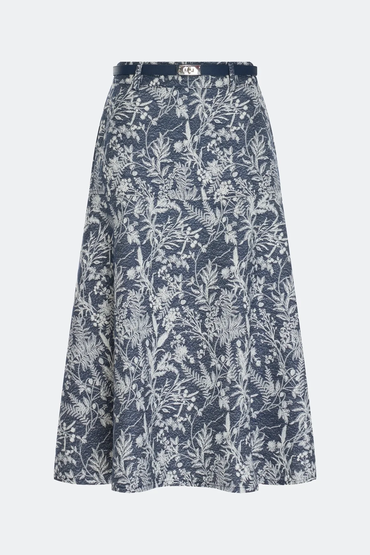 Юбка из жаккардового денима, 36