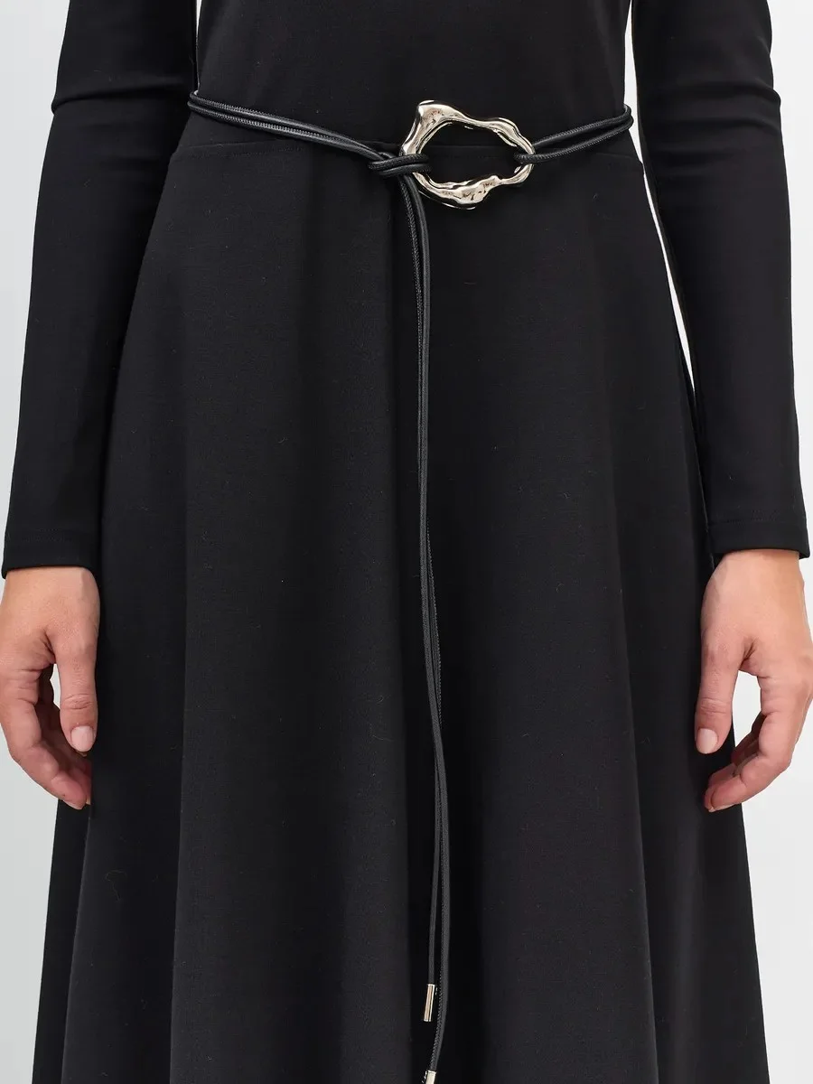 Пояс тонкий для платьев на талию, One