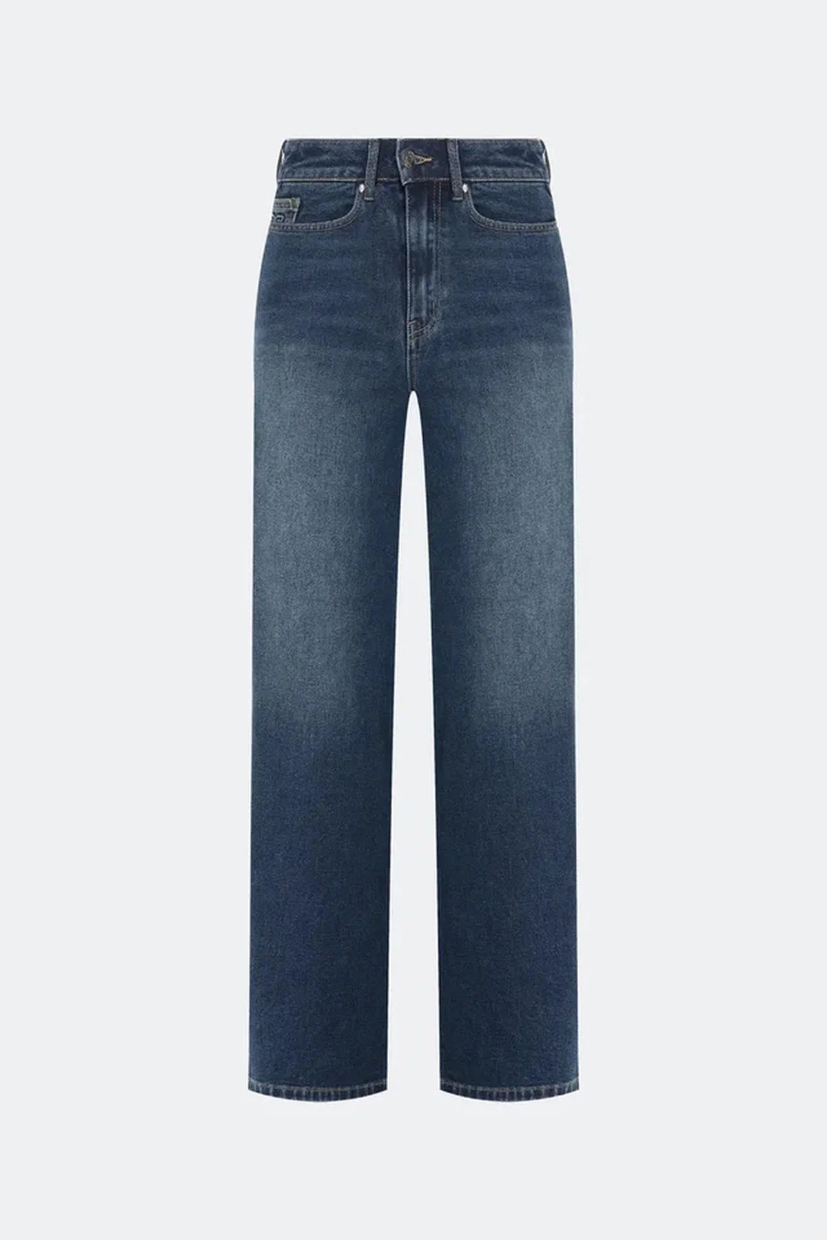 Джинсы Straight fit с деликатной варкой, 36