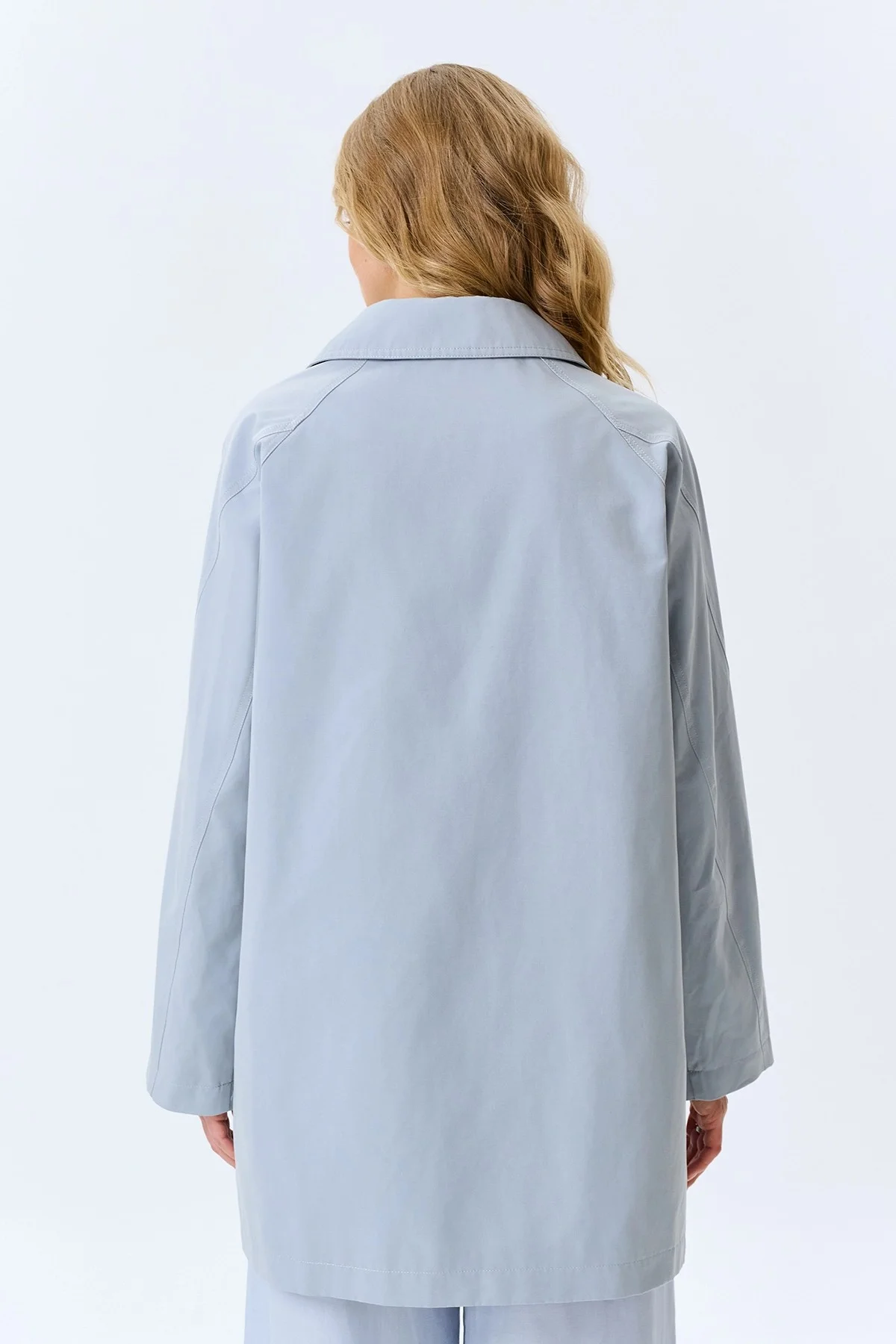 Весенний укороченный тренч, 44