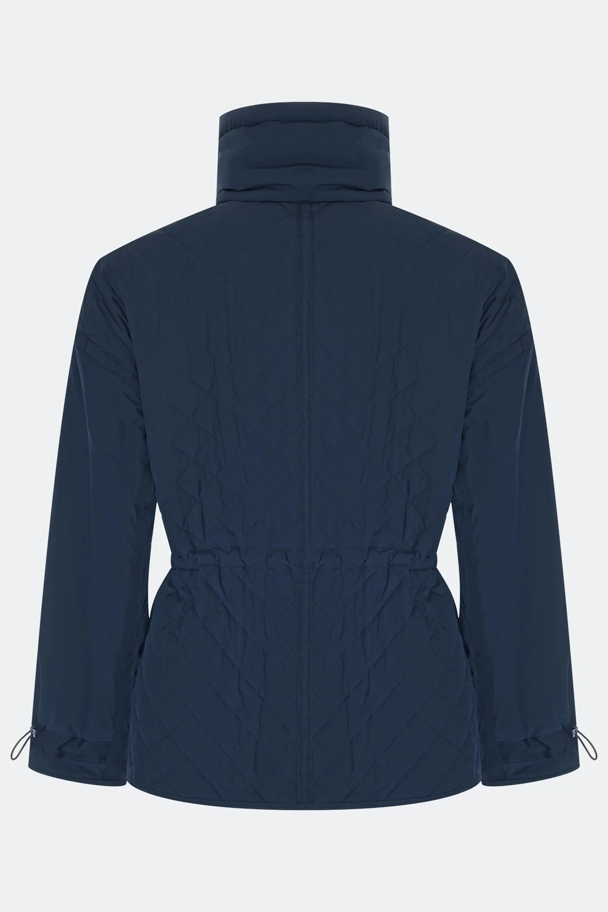 Яркая парка с ромбовидной стежкой, 44