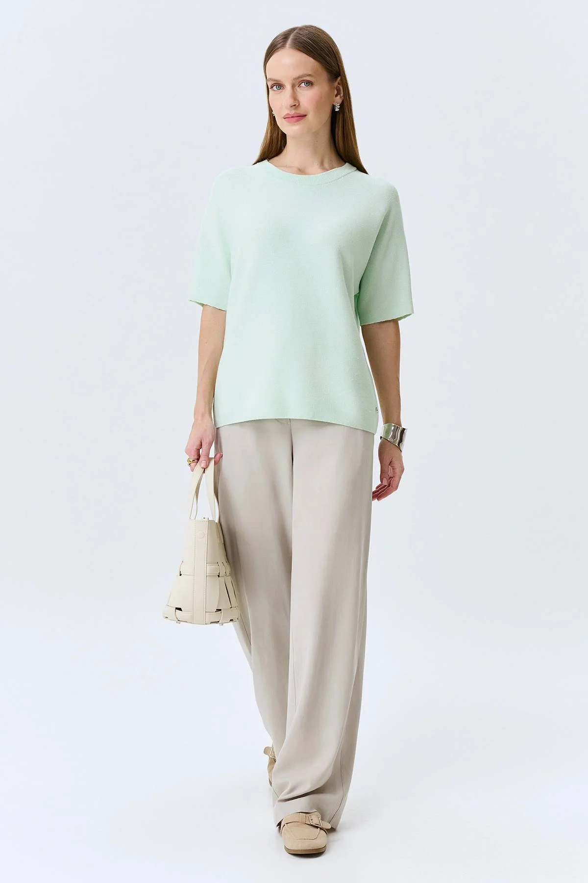 Джемпер с короткими рукавами, 38