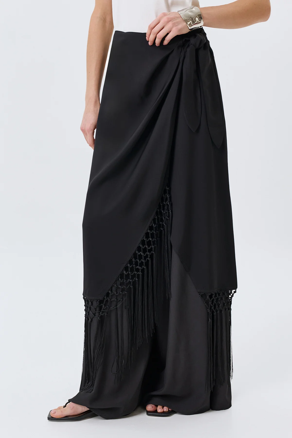 Широкие брюки палаццо, 42