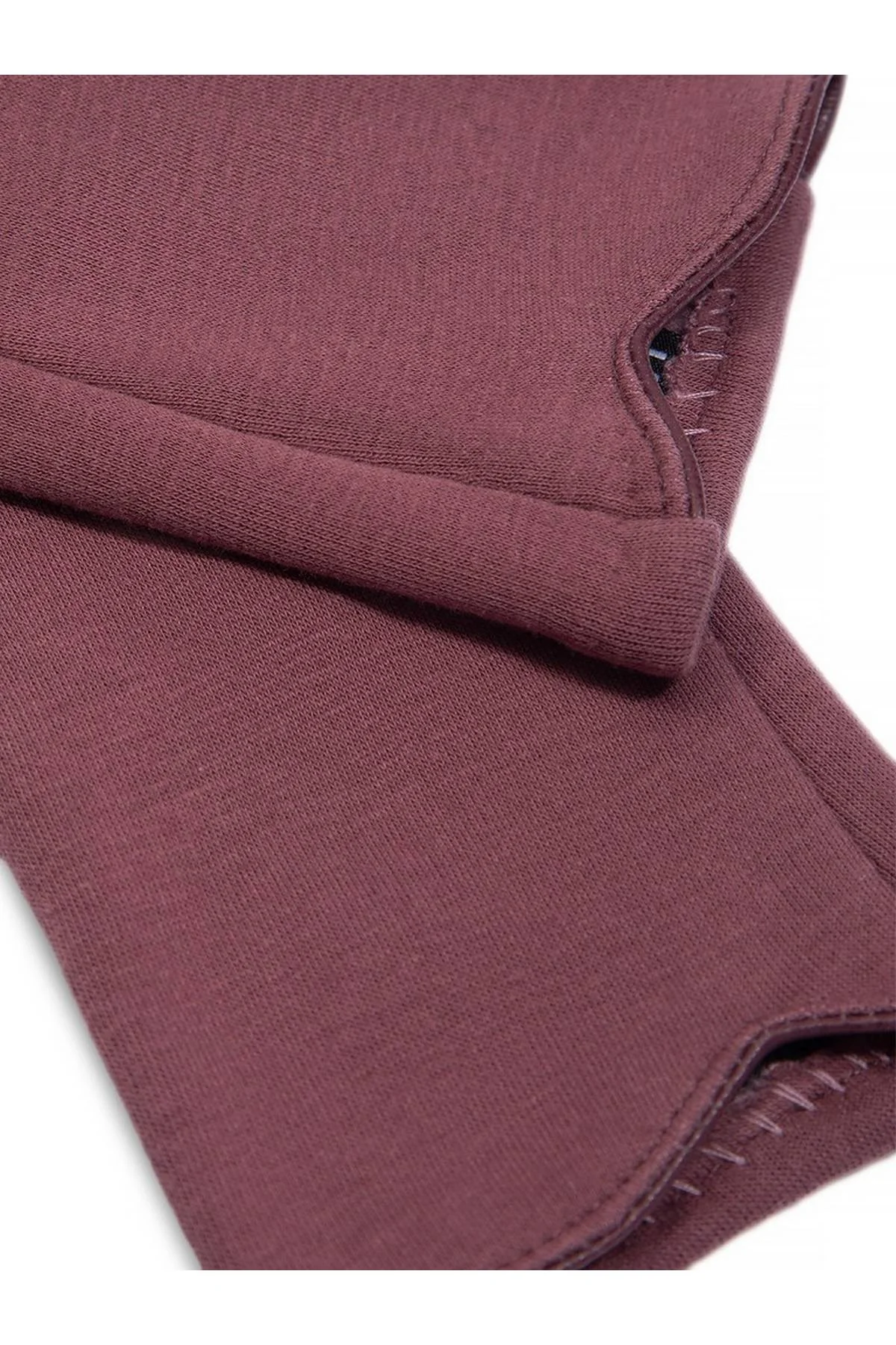 Перчатки серо-розовые, M