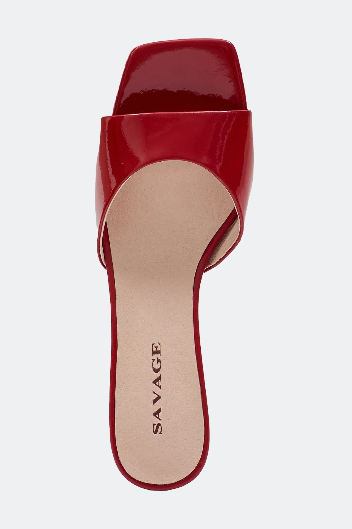 Яркие сабо из натуральной кожи, 40