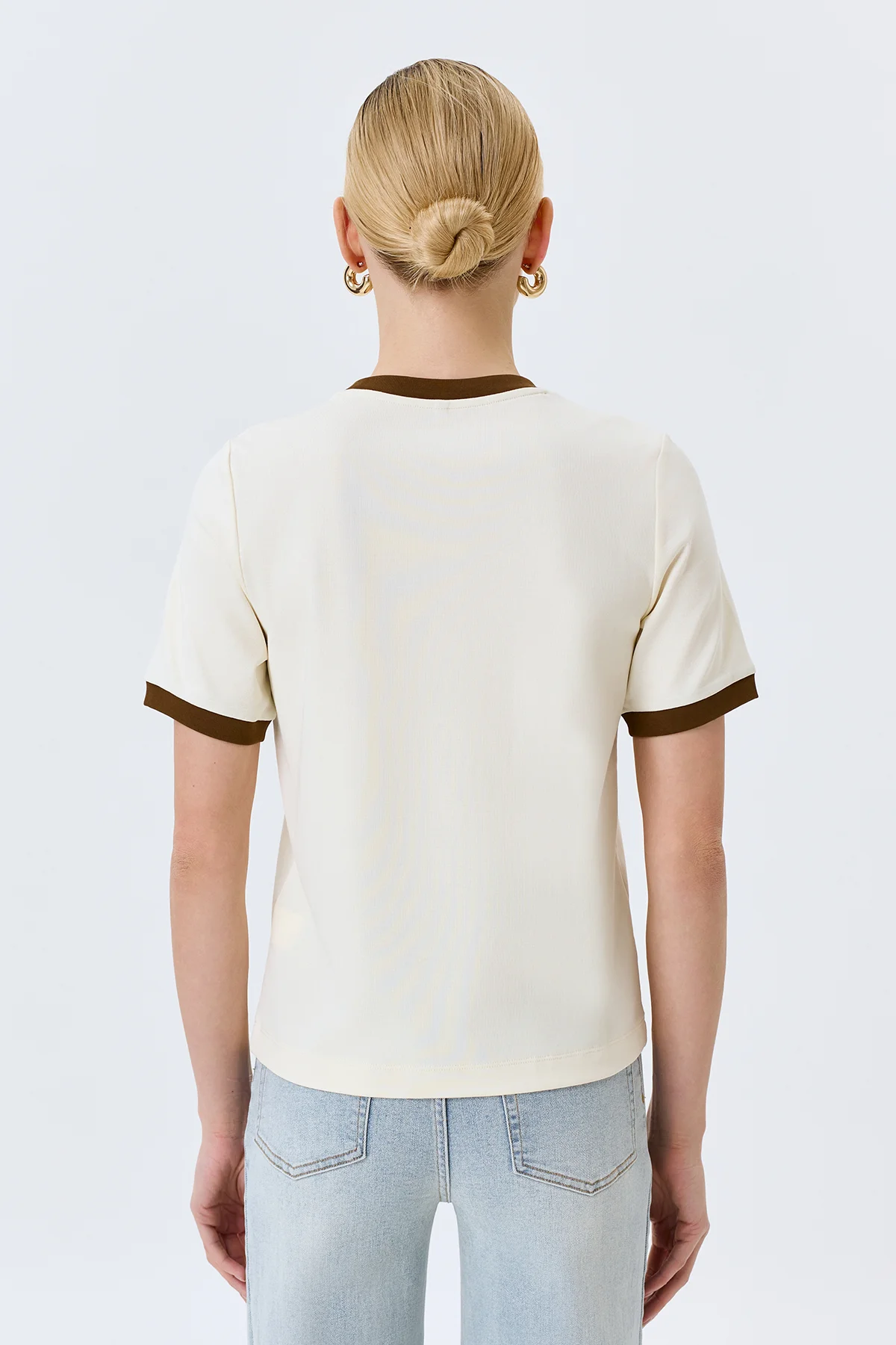 Футболка с принтом в стиле "Ретро", 46