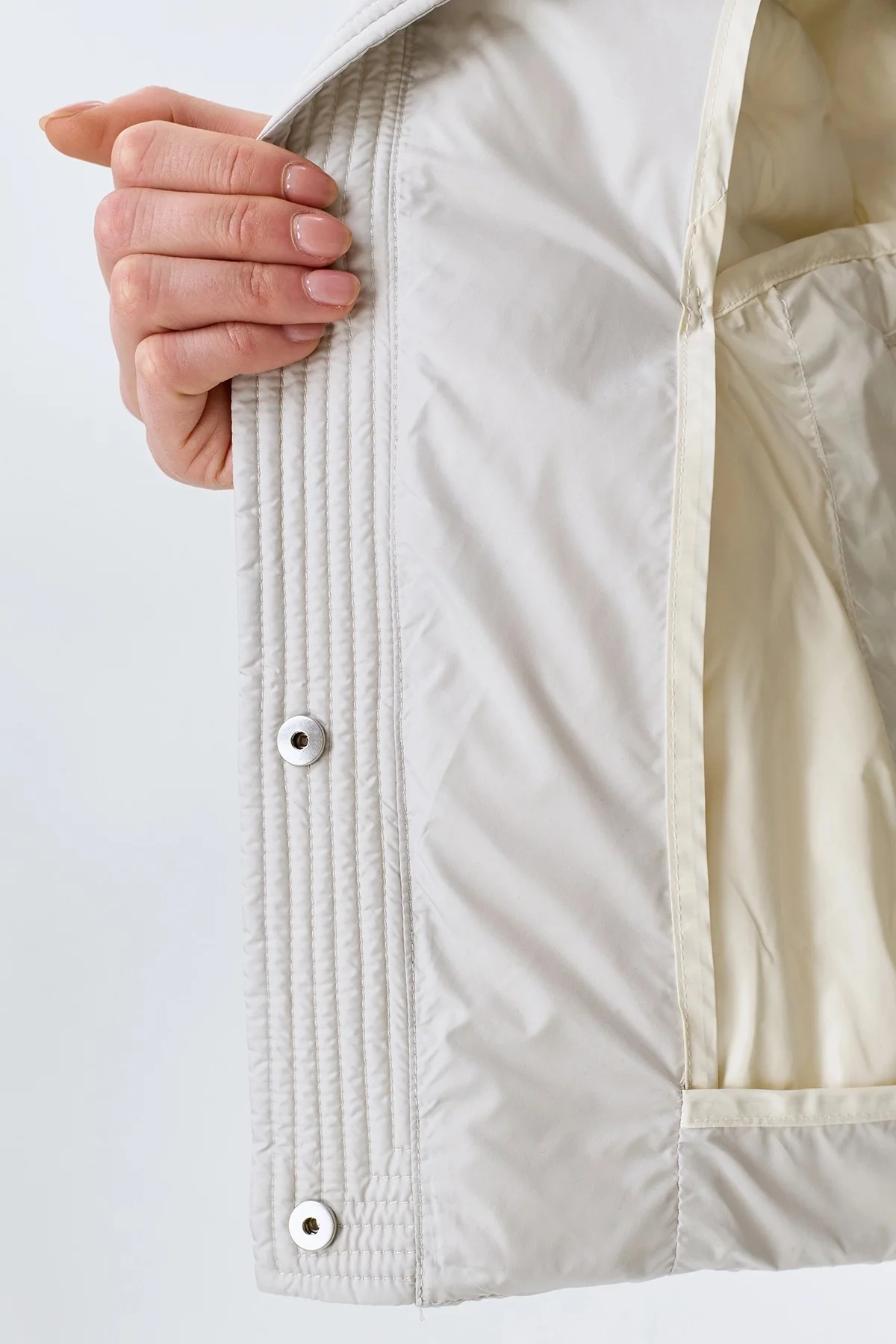 Куртка с абстрактной стежкой, 42