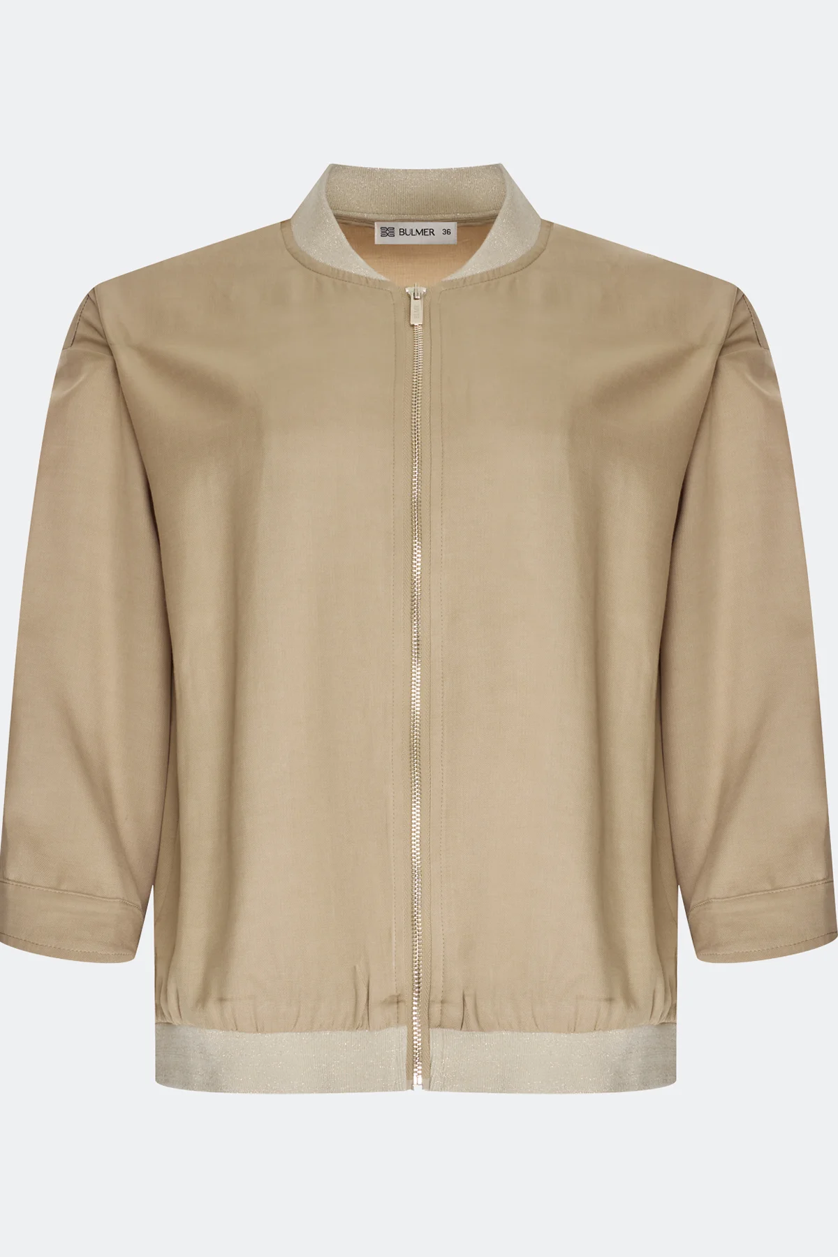 Бомбер из смесовой вискозы, 44