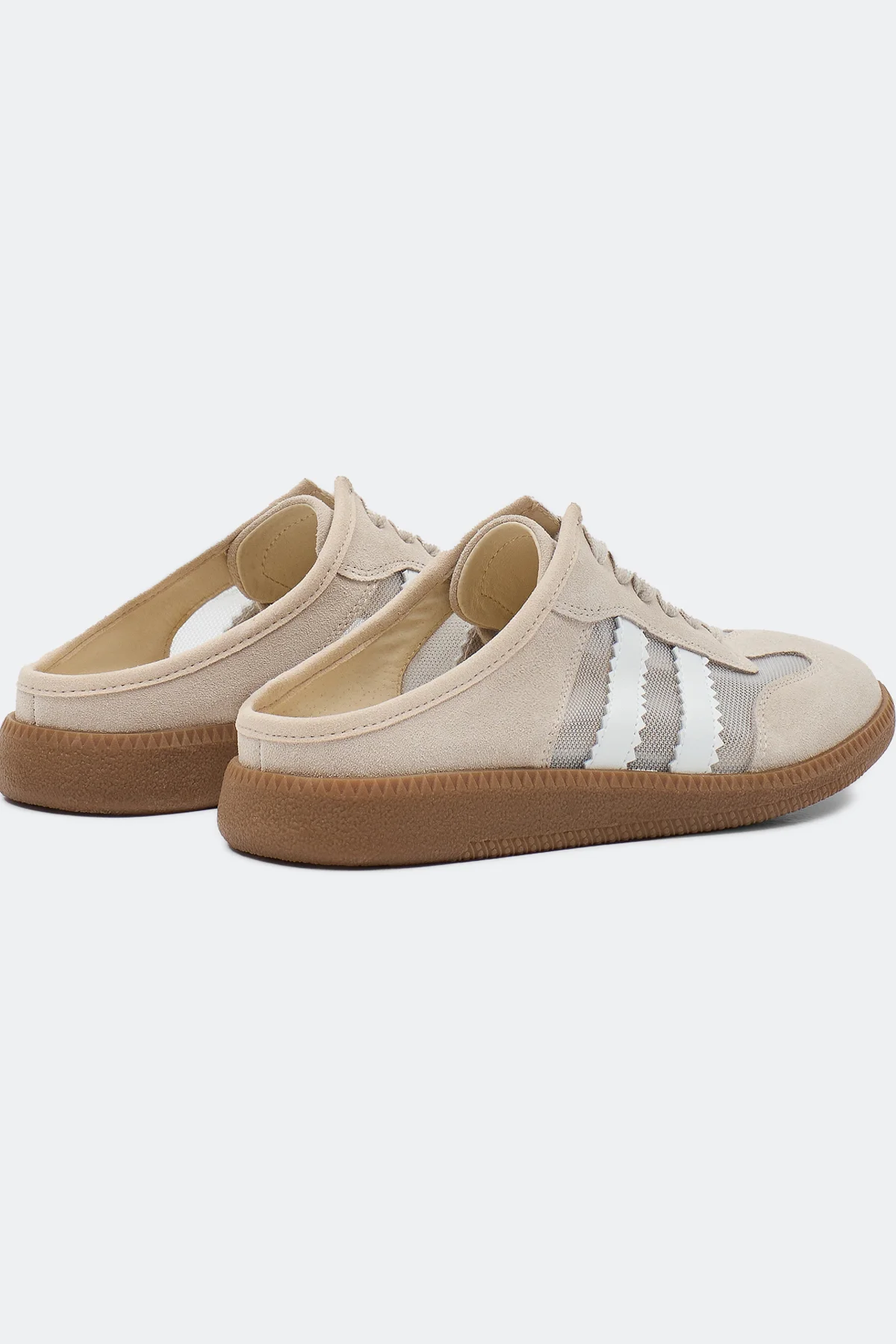 Кроссовки-сабо из натуральной замши, 38