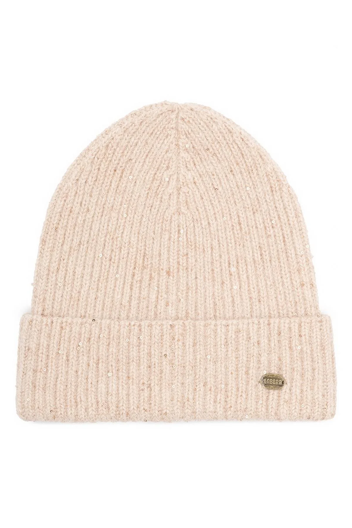 Шапка бежевая, One