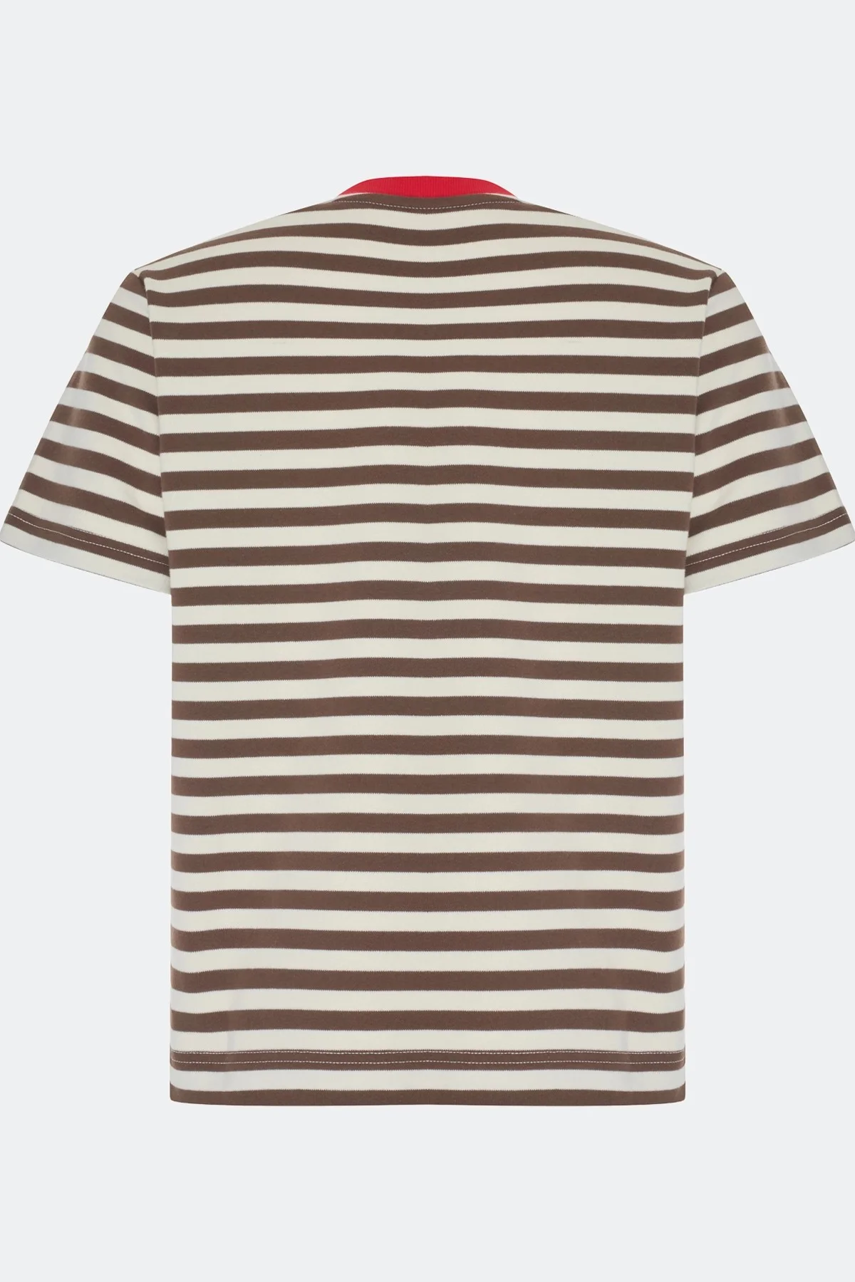 Яркая футболка в полоску, 46