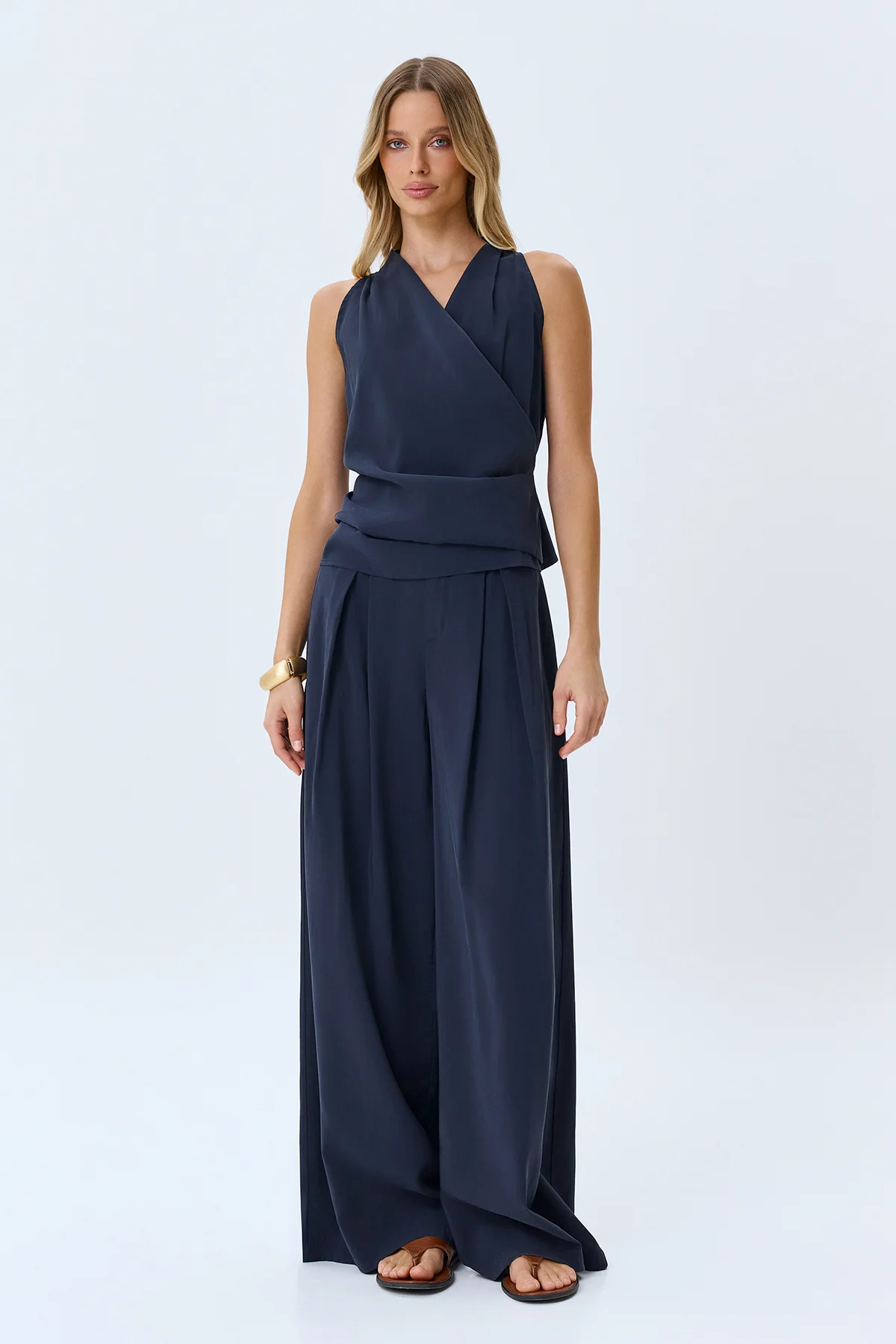 Брюки-палаццо из района, 48