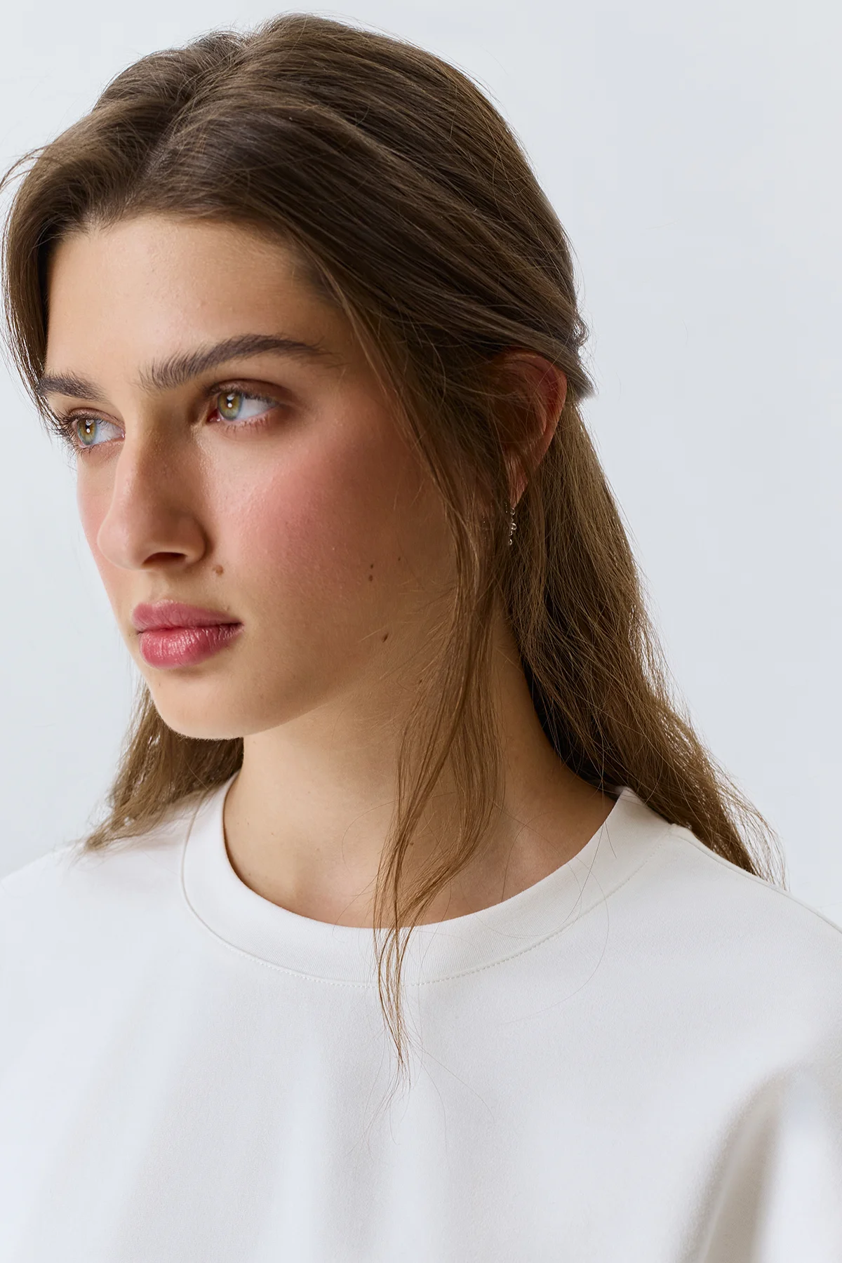 Джемпер с контрастной шнуровкой, 48