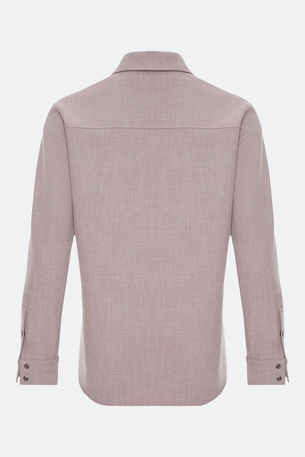Свободная меланжевая рубашка, 36