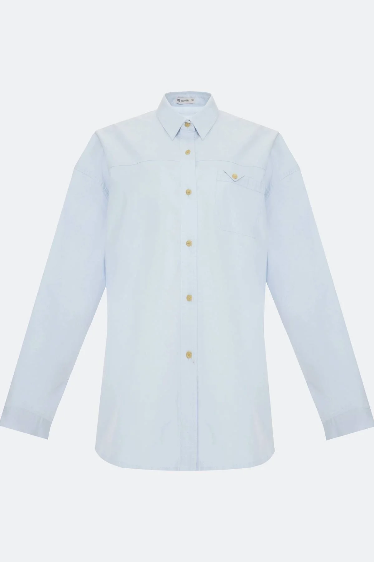 Рубашка Oversize из 100% хлопка, 42