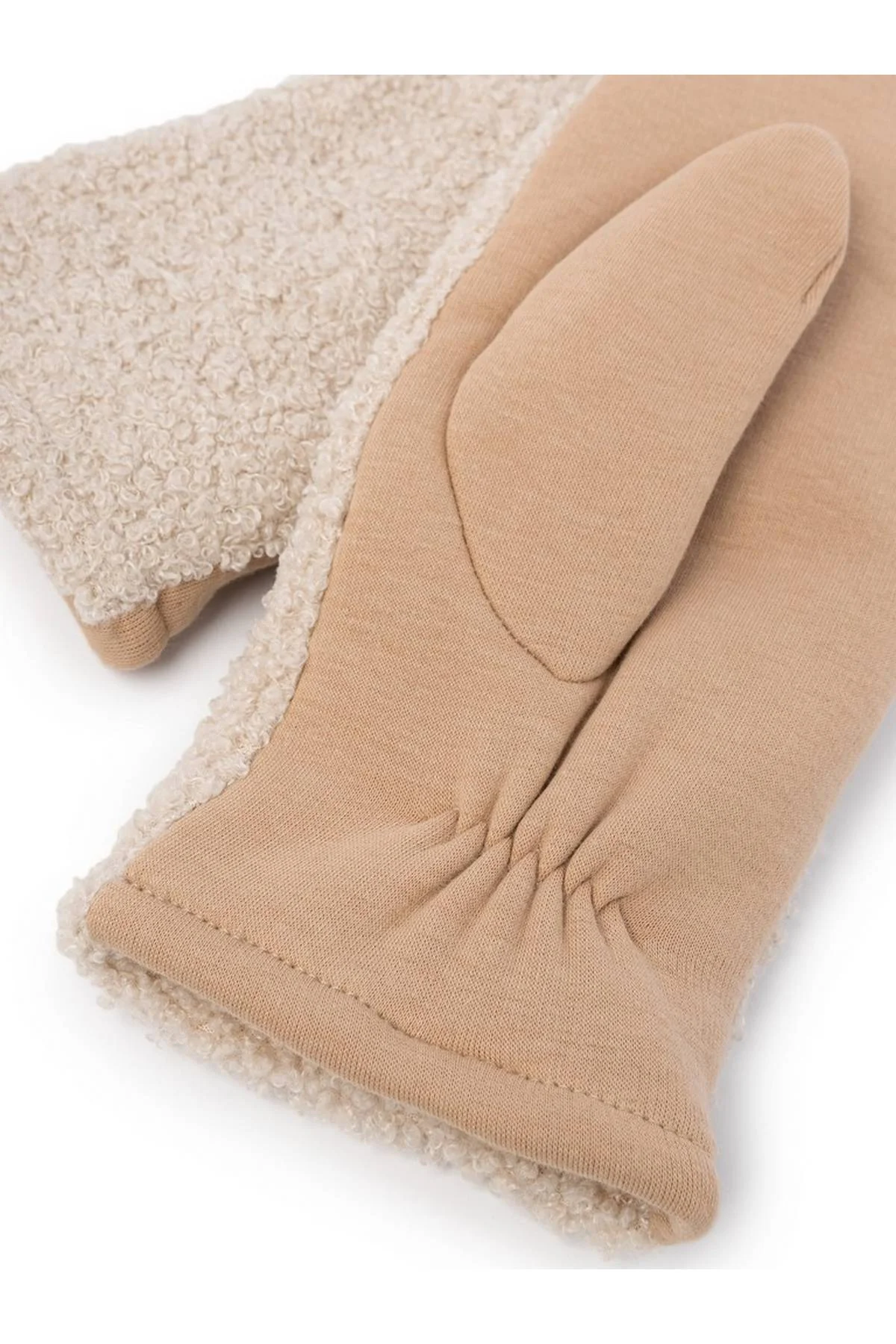 Рукавицы слоновая, кость