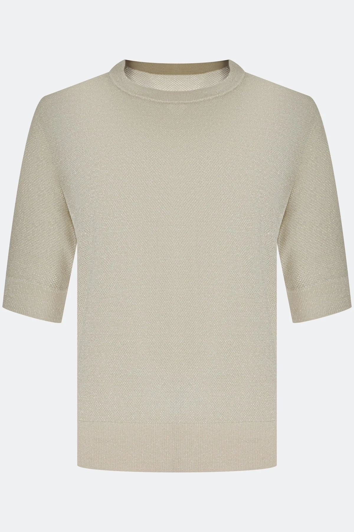 Ажурный джемпер из смесового тенселя, 36