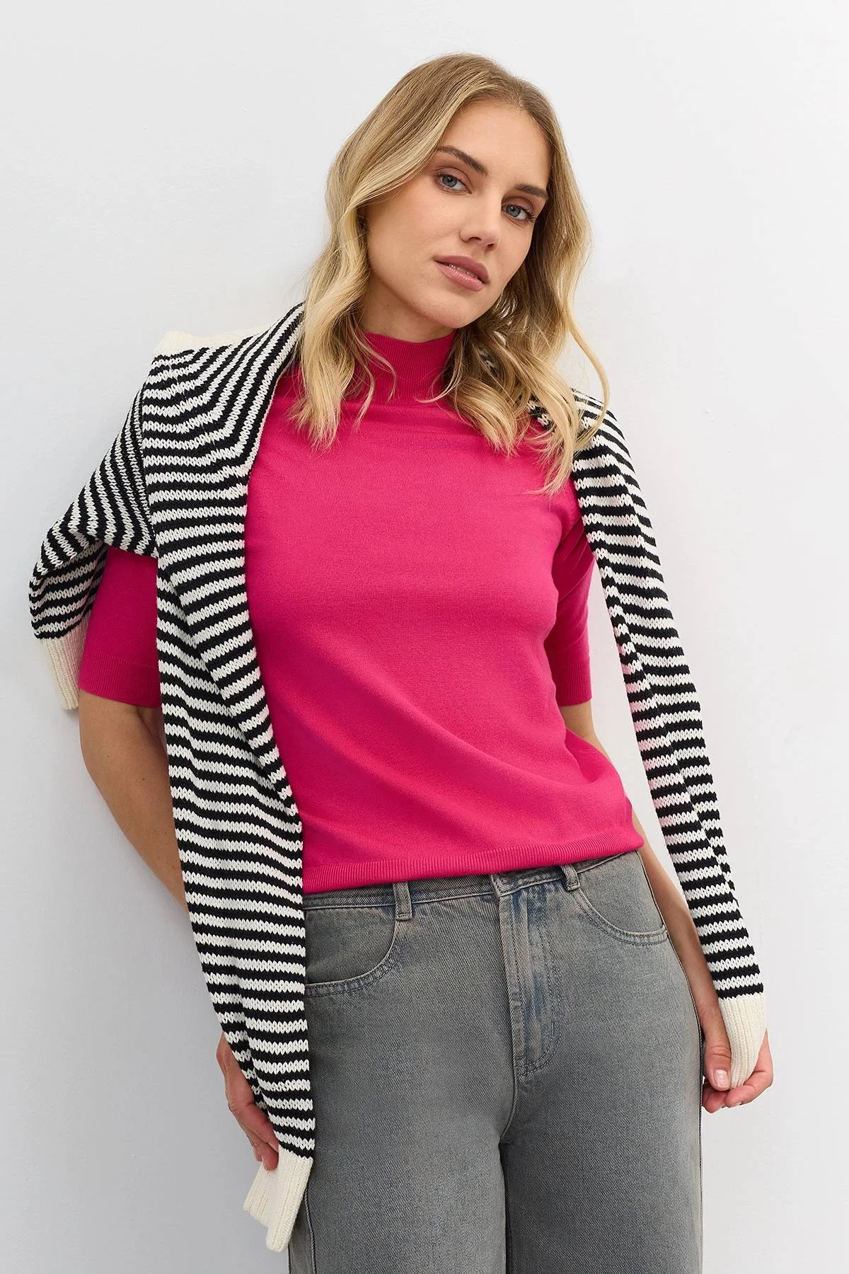 Базовый джемпер из вискозы, 44