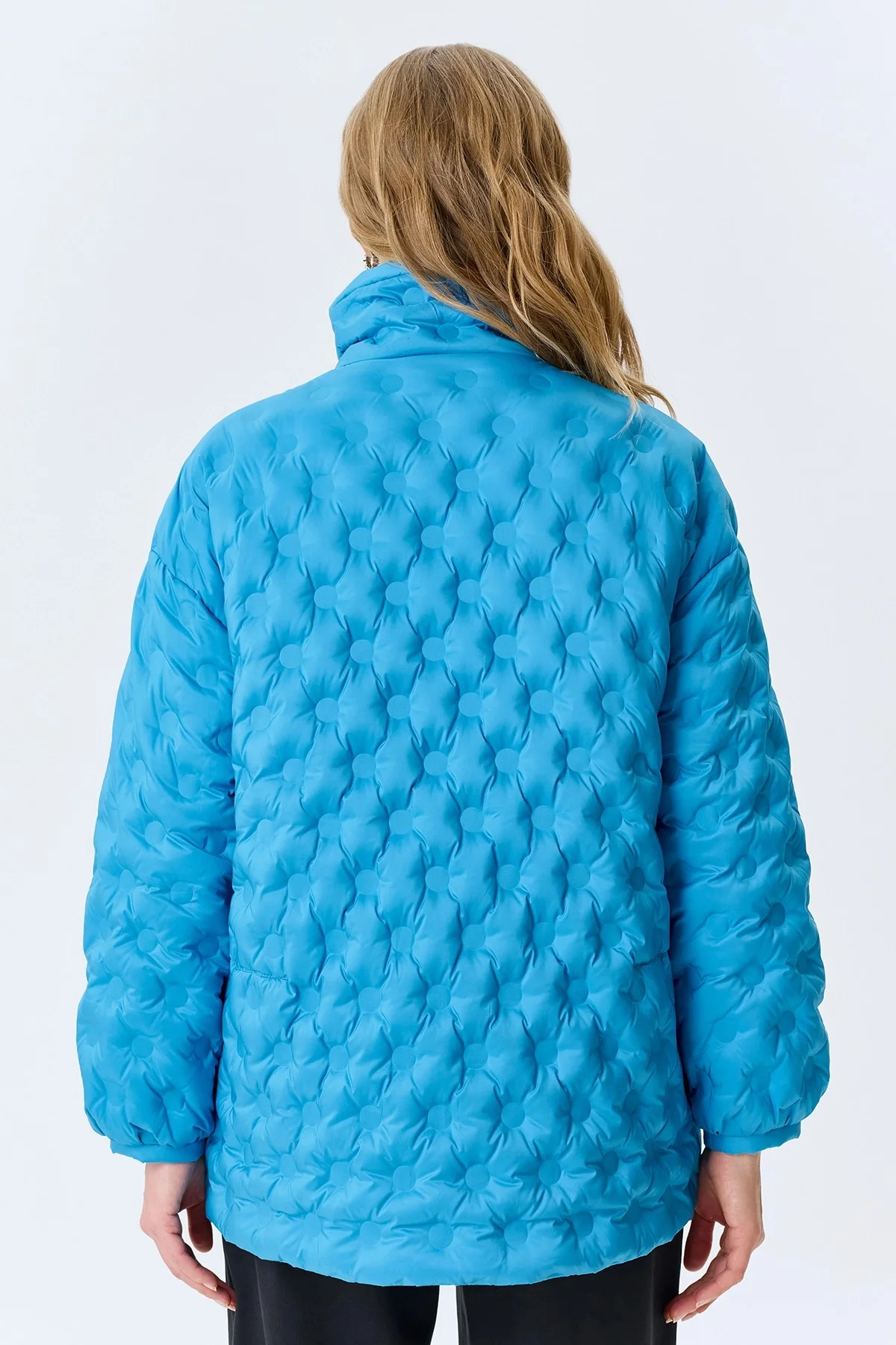 Куртка Oversize с фантазийной стежкой, 46