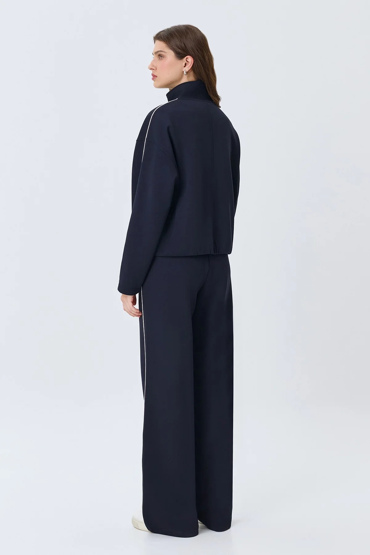 Трикотажные брюки в спортивном стиле, 42