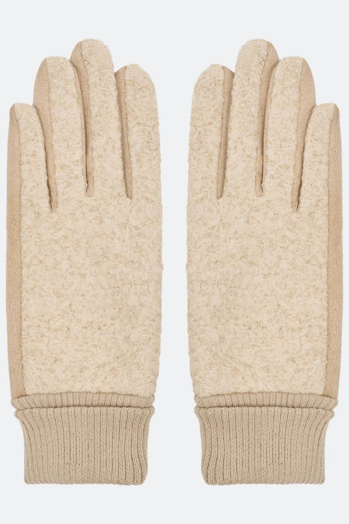 Комбинированные перчатки с манжетами, One