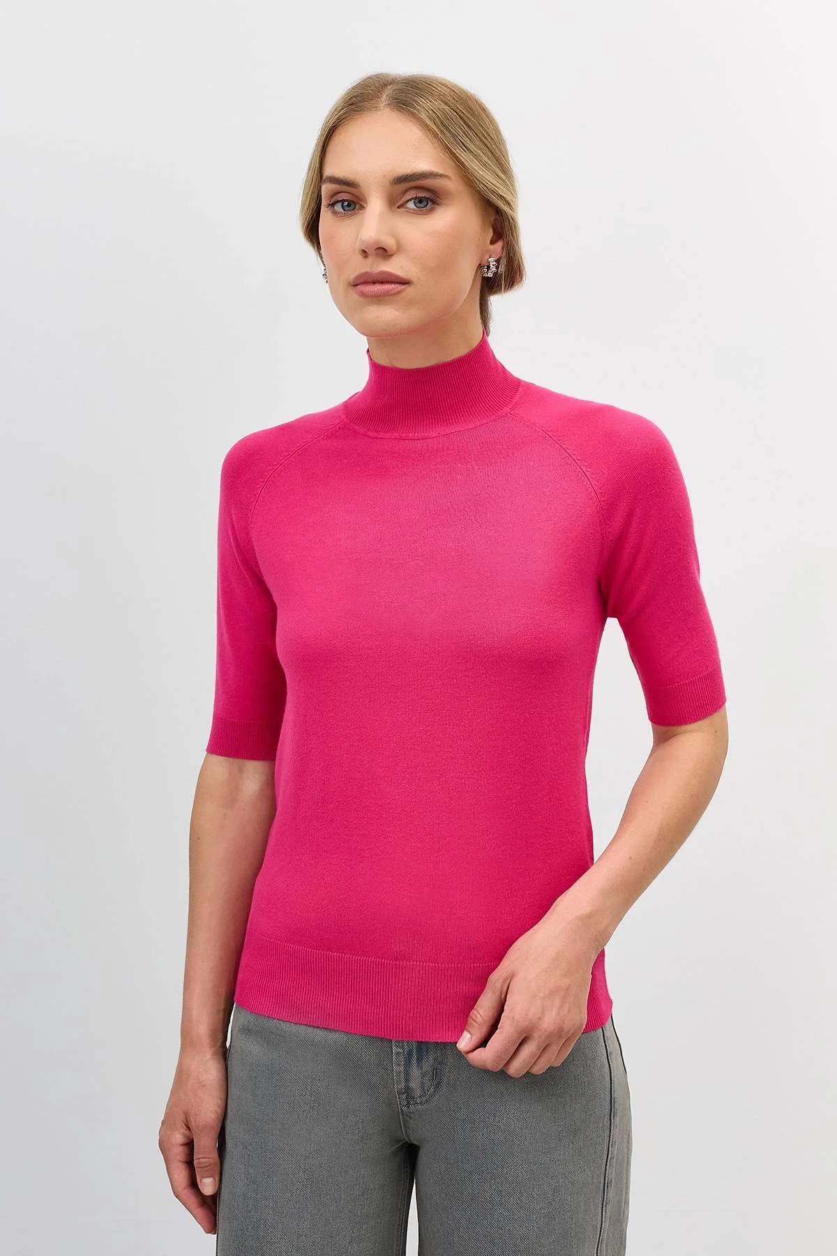 Базовый джемпер из вискозы, 48