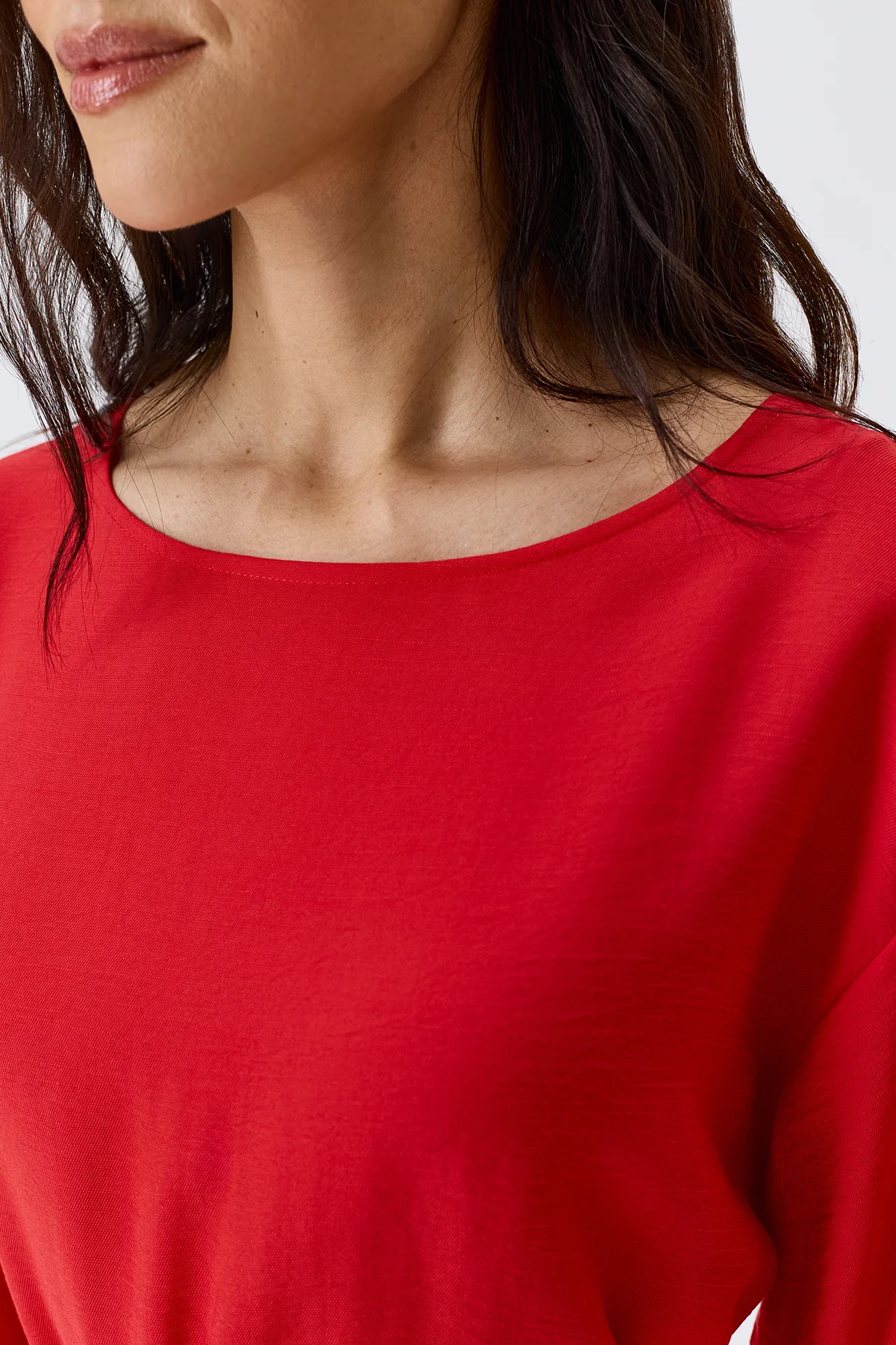 Платье летнее длинное с поясом, 44