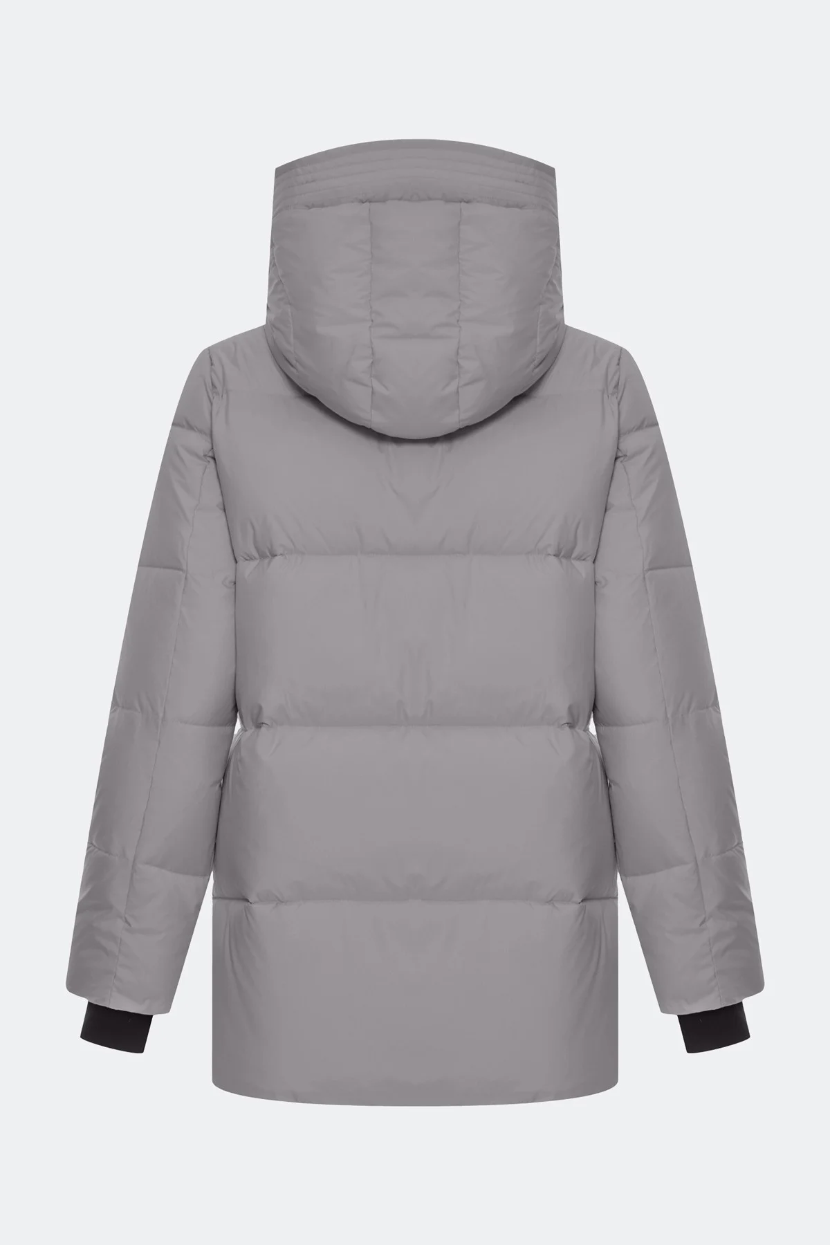 Удлиненная куртка с трикотажными манжетами, 52