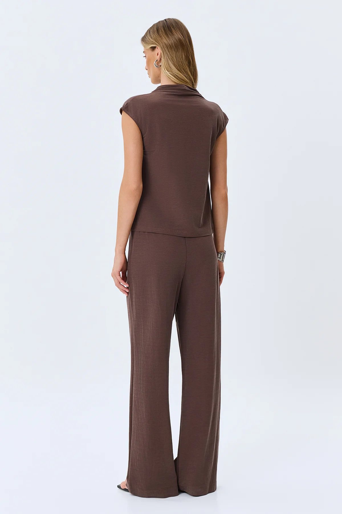 Топ из модала с мягкой горловиной, 42