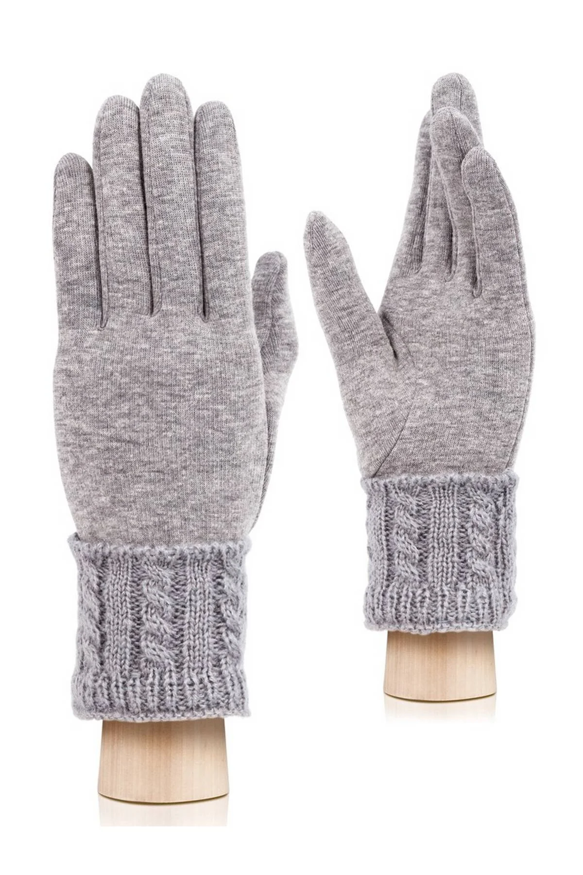 Перчатки серые, One