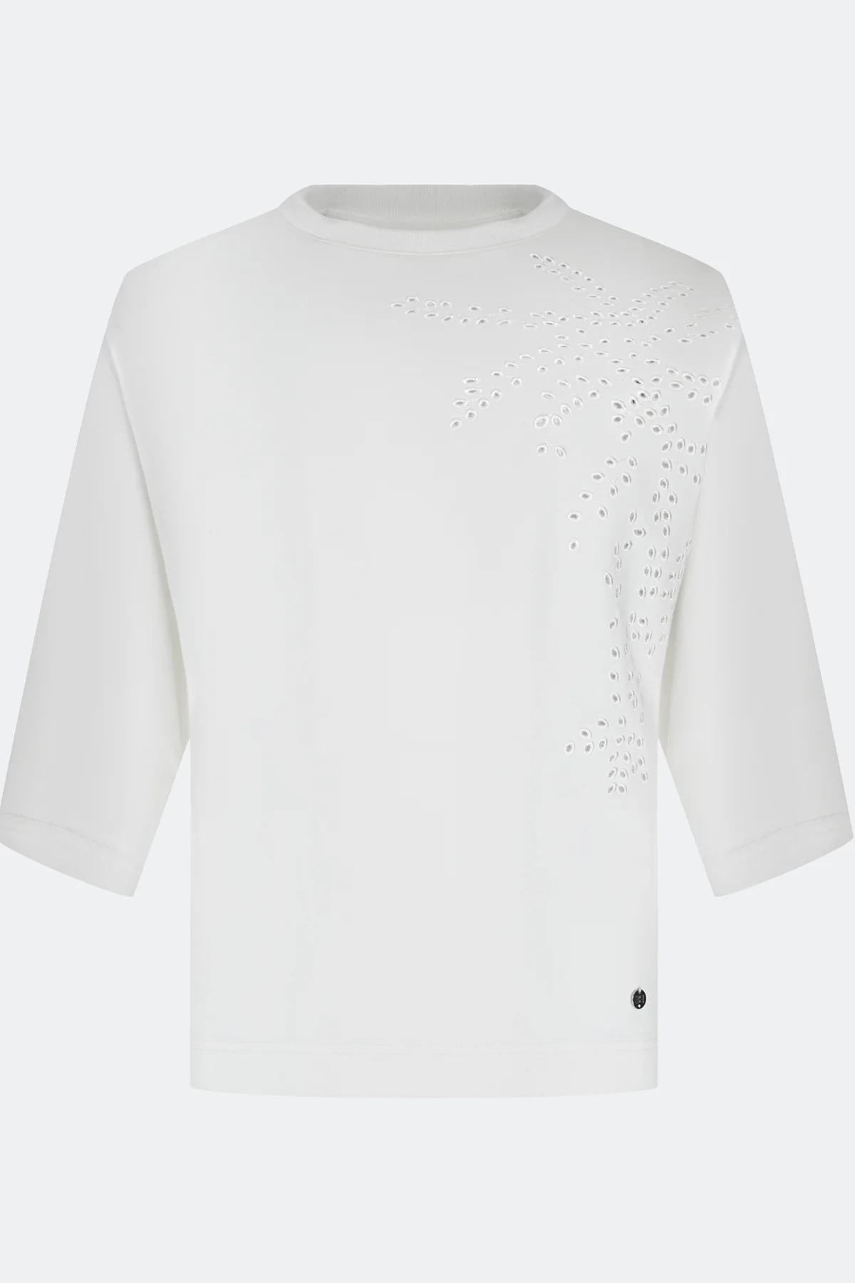 Джемпер с ажурной вышивкой, 46