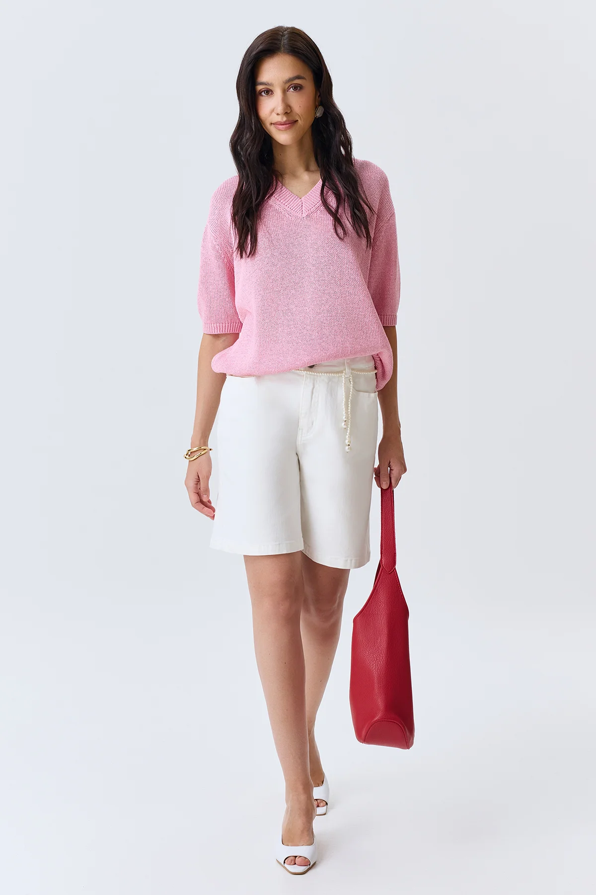 Вязаный джемпер из вискозы, 52