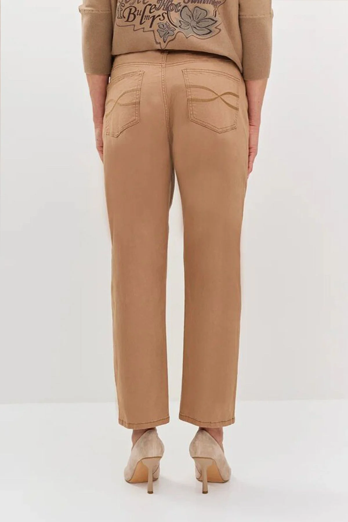 Джинсы regular fit в цвете мокко 4256650/79, 52р