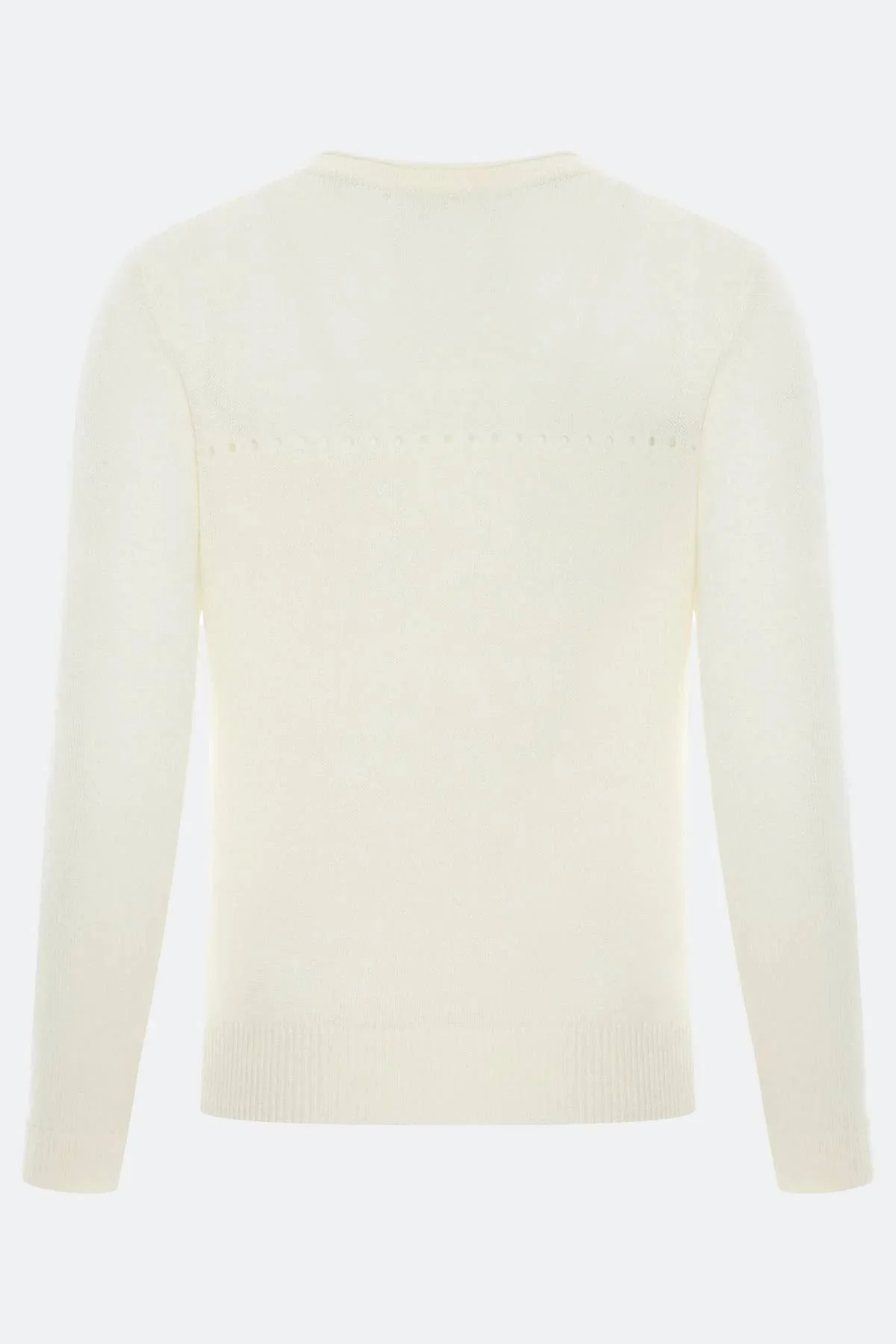 Джемпер с ажурным декором, 42