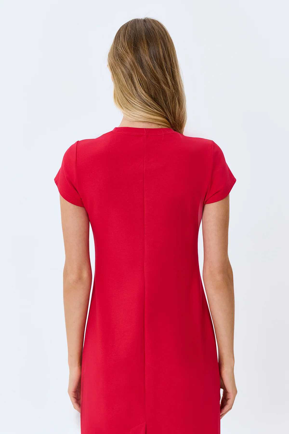 Платье длинное вечернее с разрезом, 50