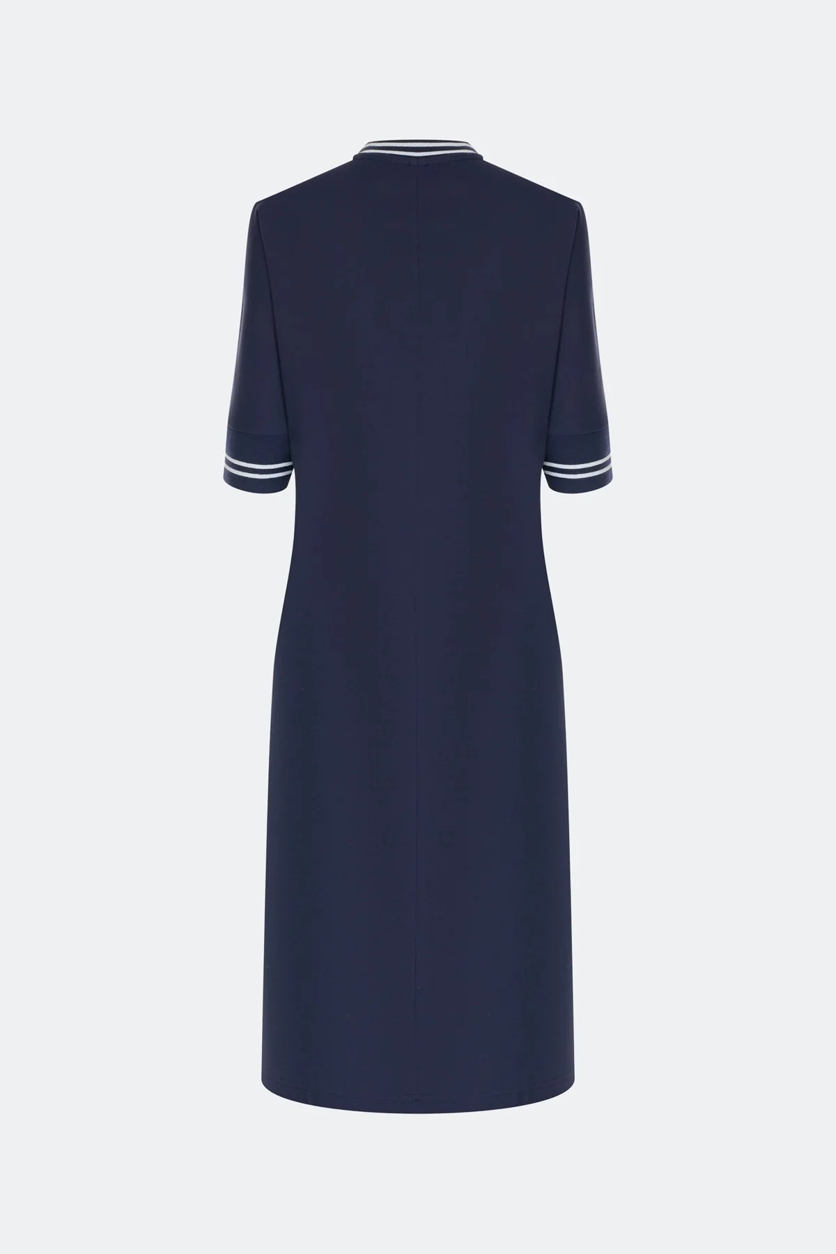 Свободное трикотажное платье из смесовой вискозы, 34