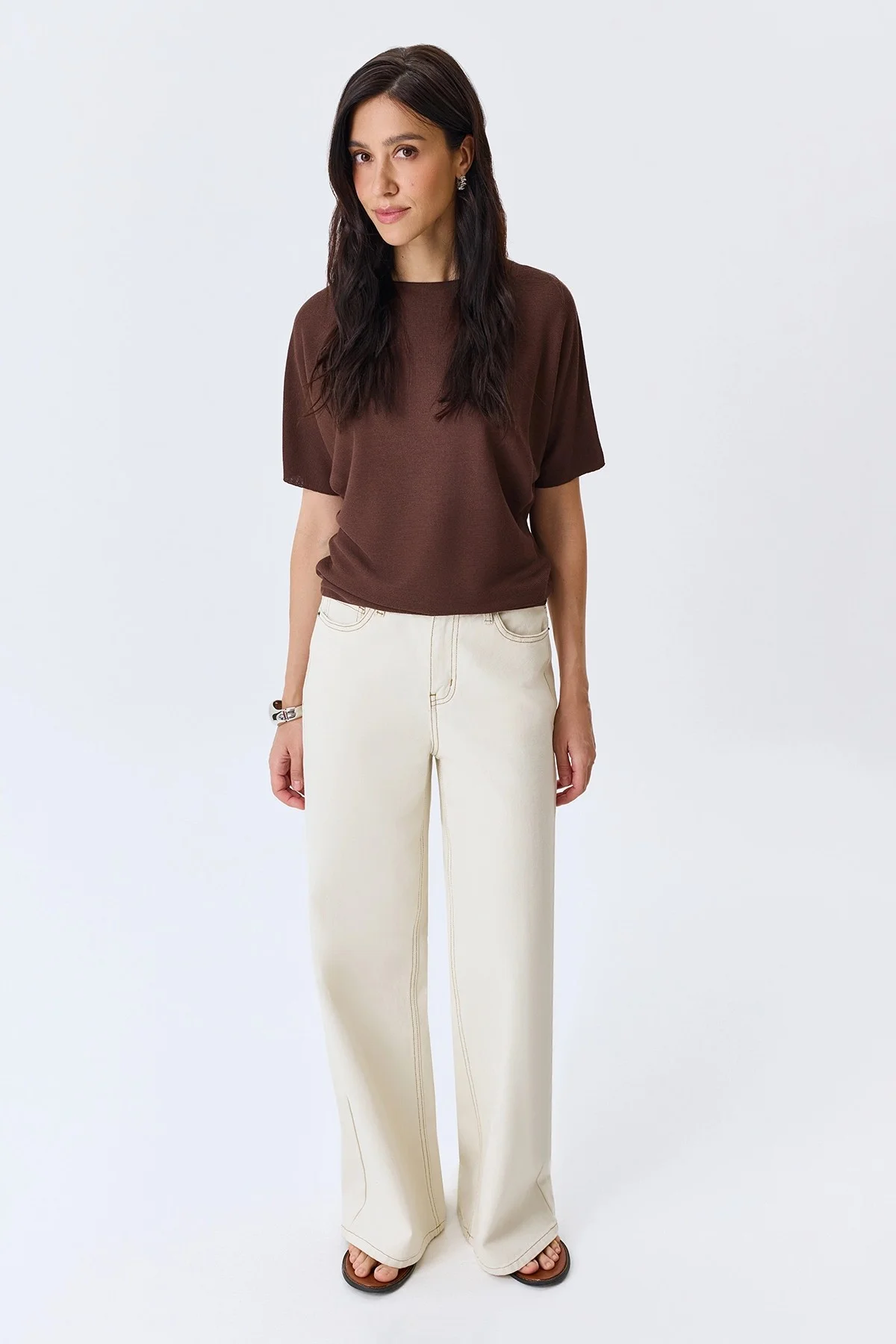 Вязаный джемпер из вискозы, 52